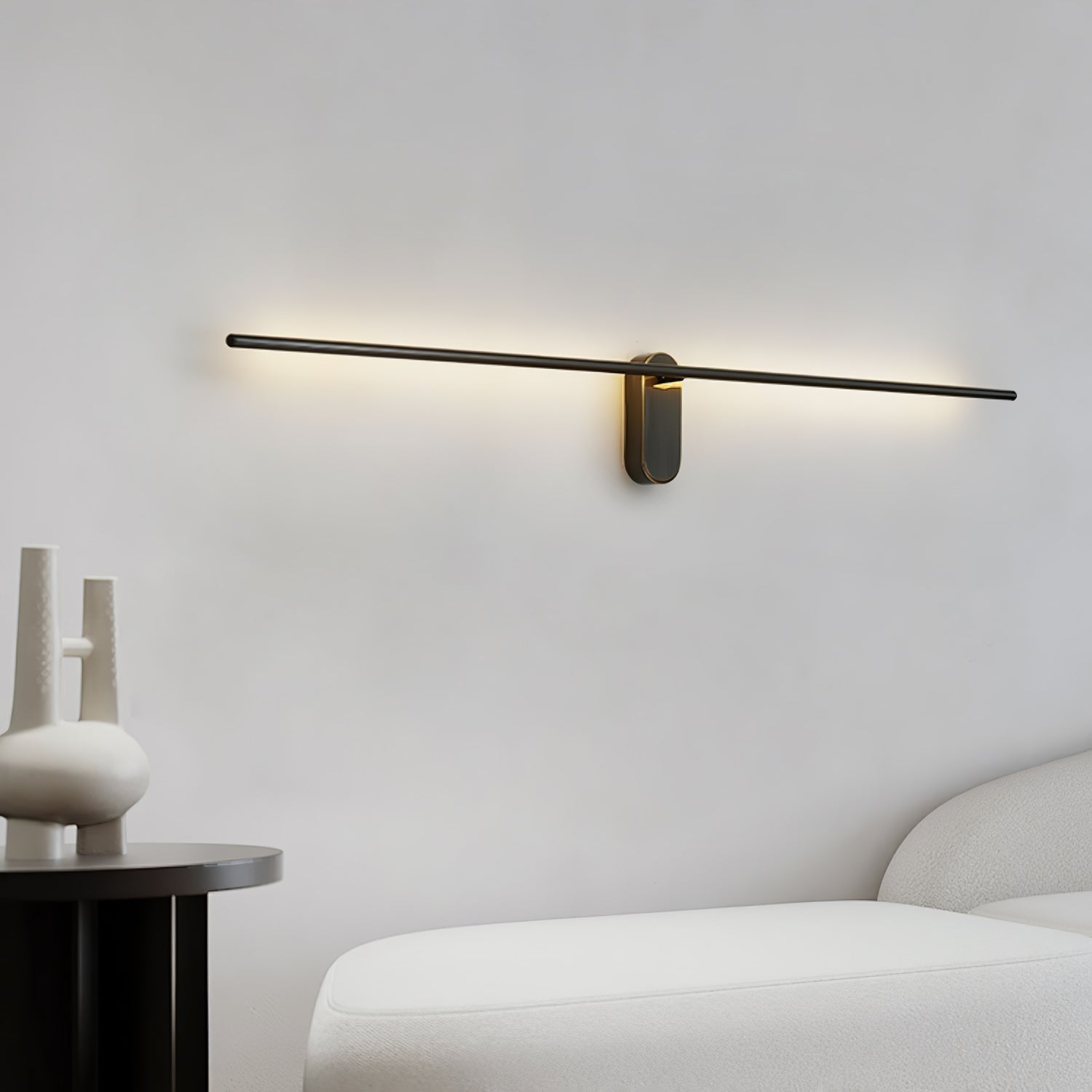 Marissa Stick Shaped Brass Sconce Wall lamp-Neutral Decor