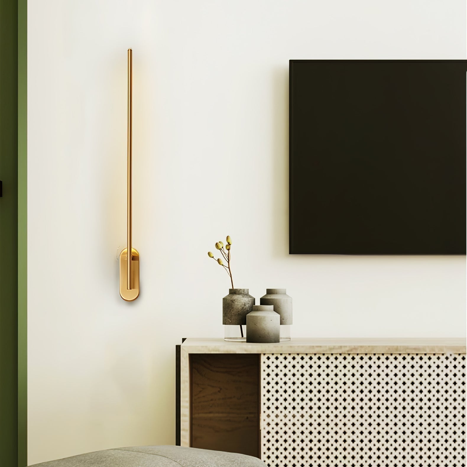 Vrysl Wall Lamp Stick Plug In Minimalist-Neutral Decor