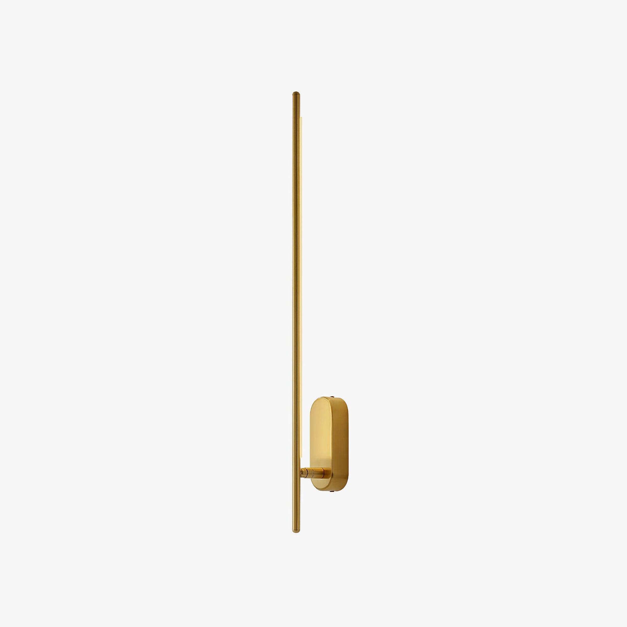 Marissa Stick Shaped Brass Sconce Wall lamp-Neutral Decor