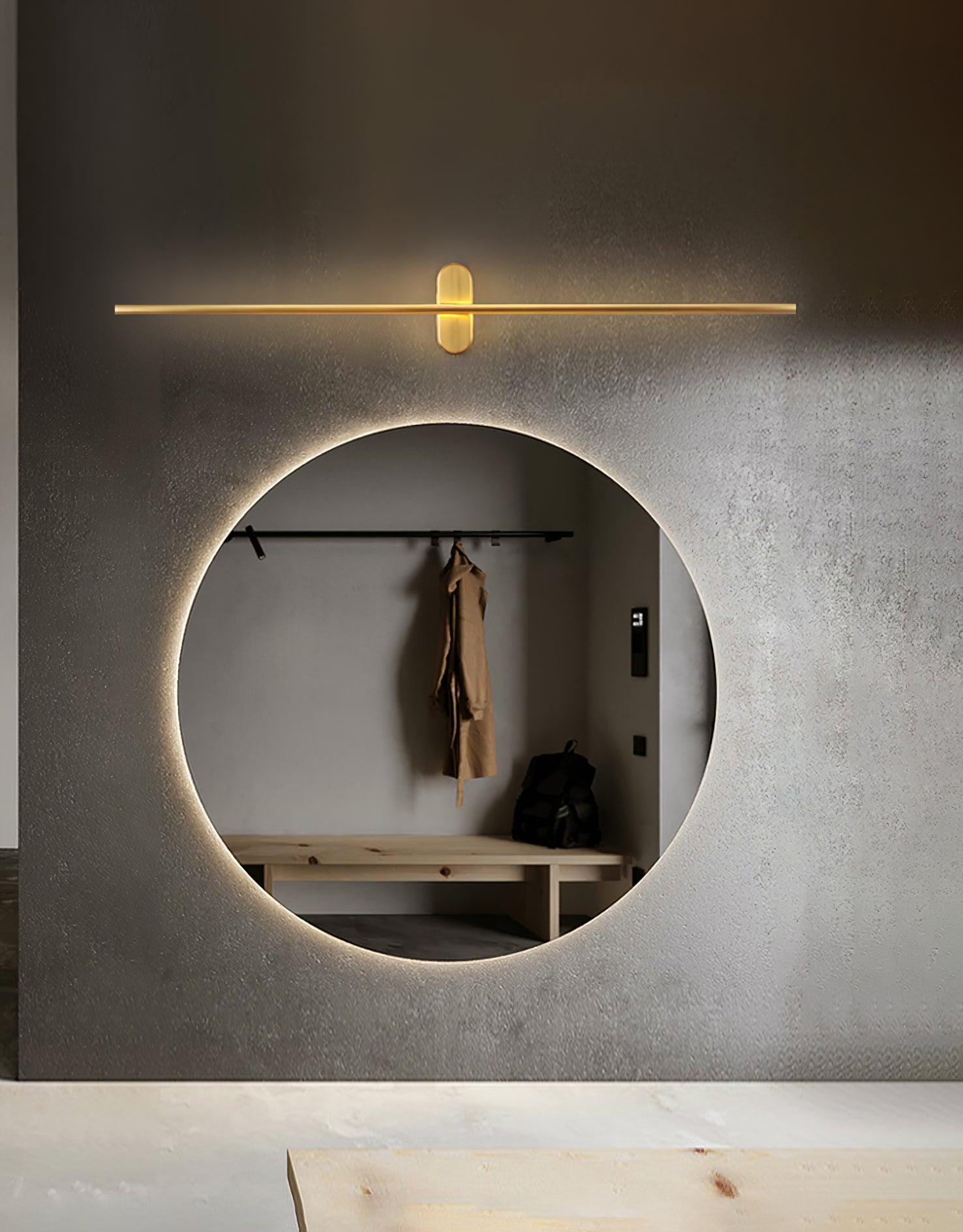Marissa Stick Shaped Brass Sconce Wall lamp-Neutral Decor