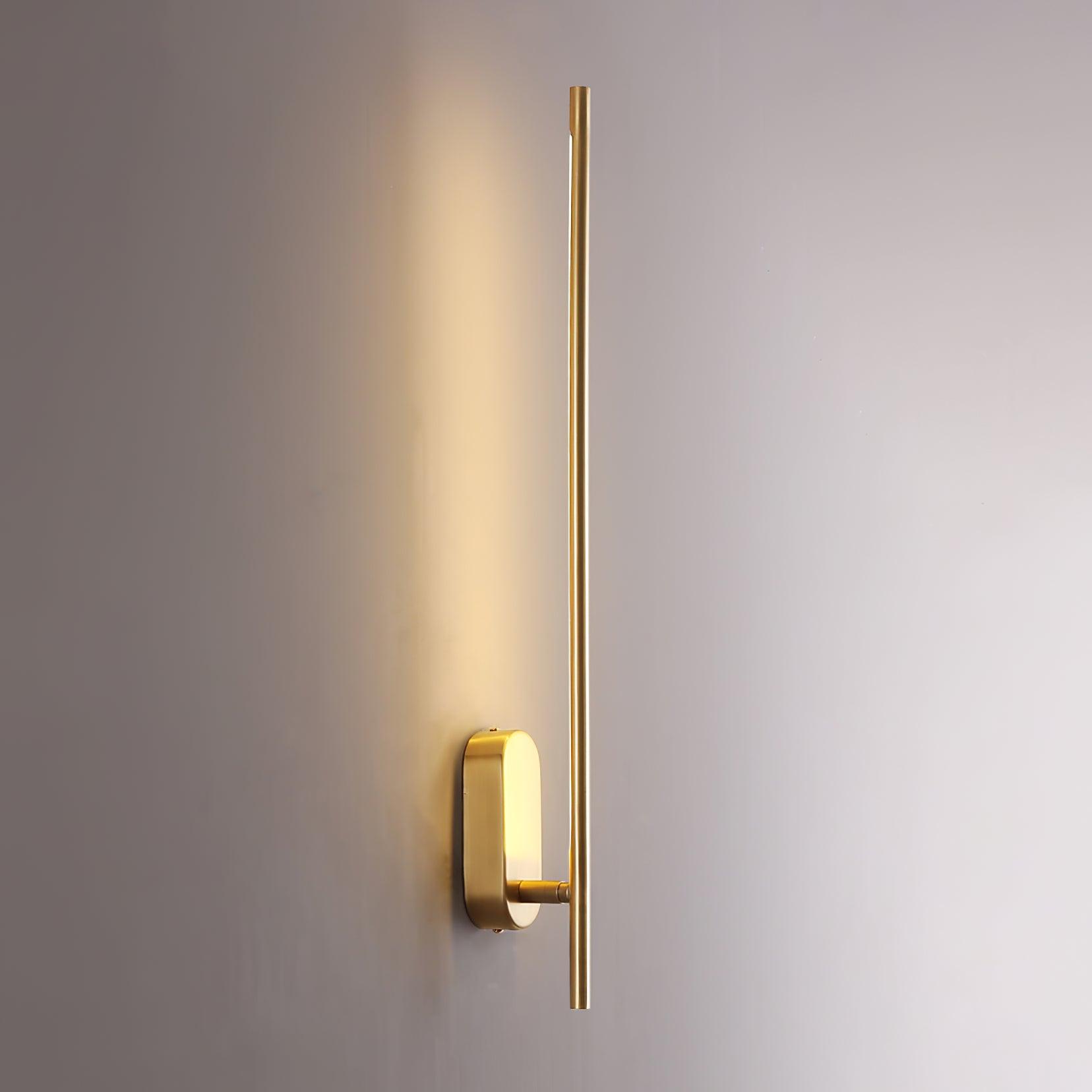 Marissa Stick Shaped Brass Sconce Wall lamp-Neutral Decor