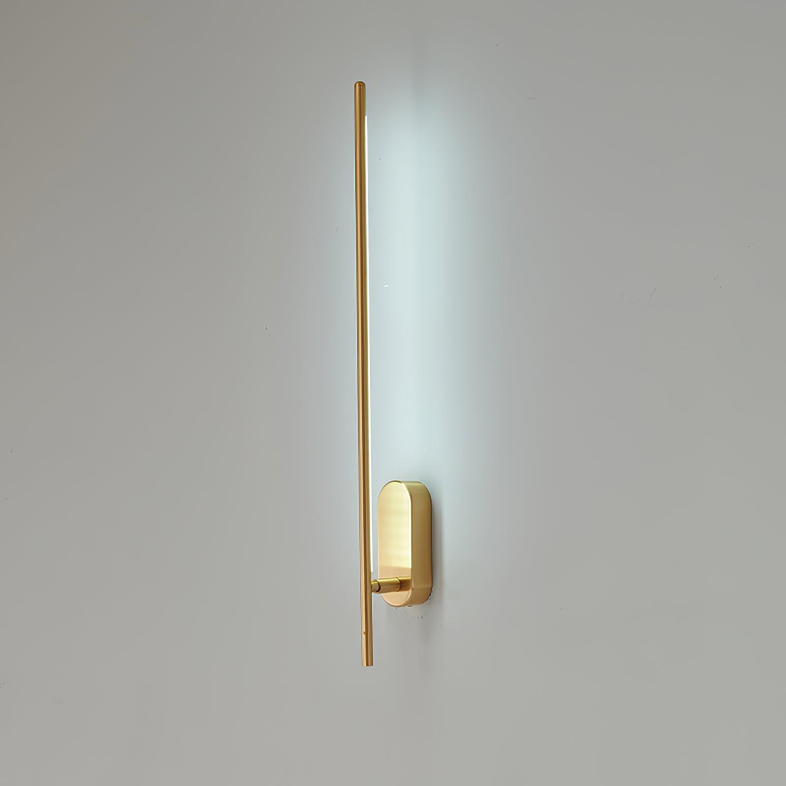 Marissa Stick Shaped Brass Sconce Wall lamp-Neutral Decor