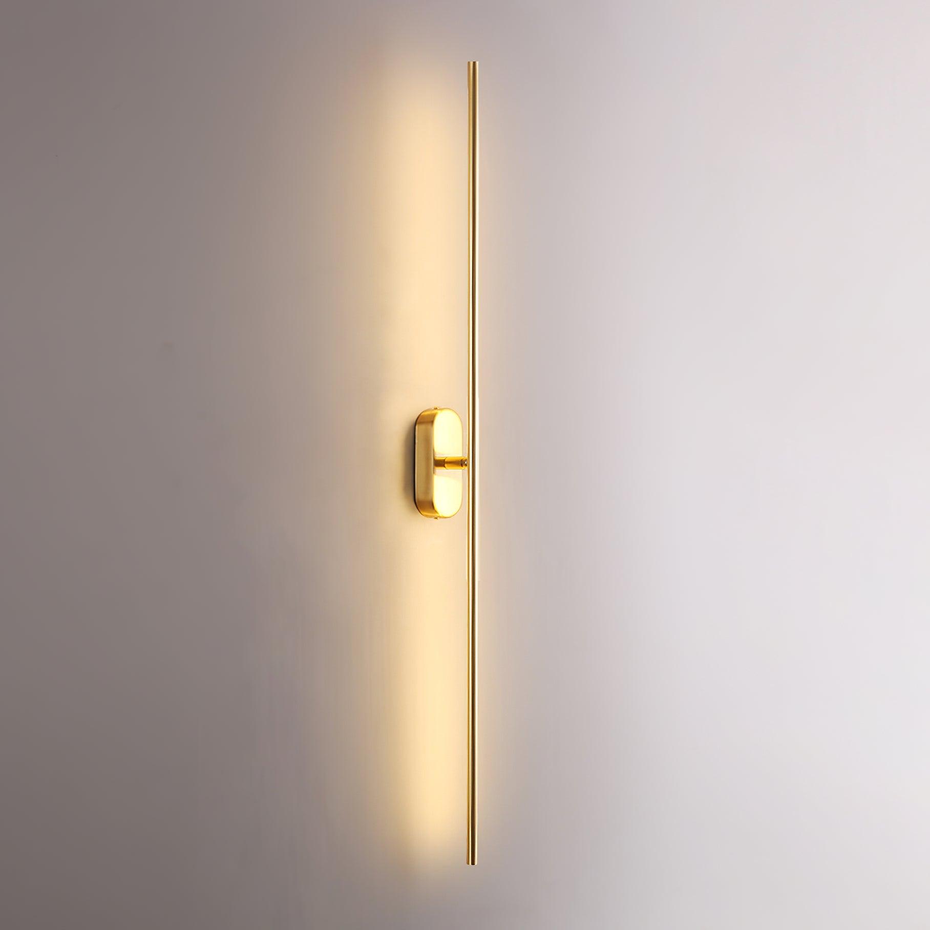 Marissa Stick Shaped Brass Sconce Wall lamp-Neutral Decor