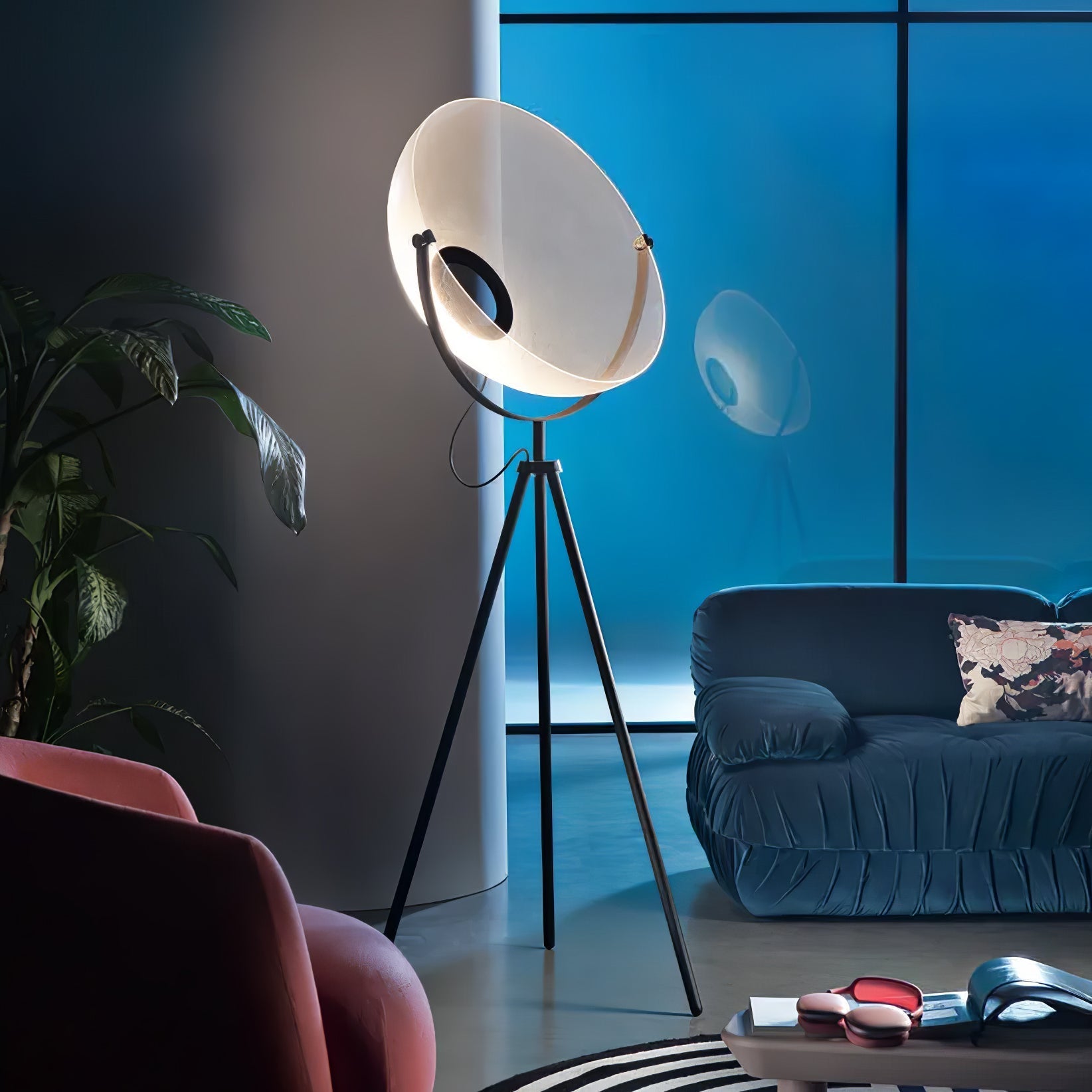 Zasolyra Tripod Floor Lamp-Neutral Decor