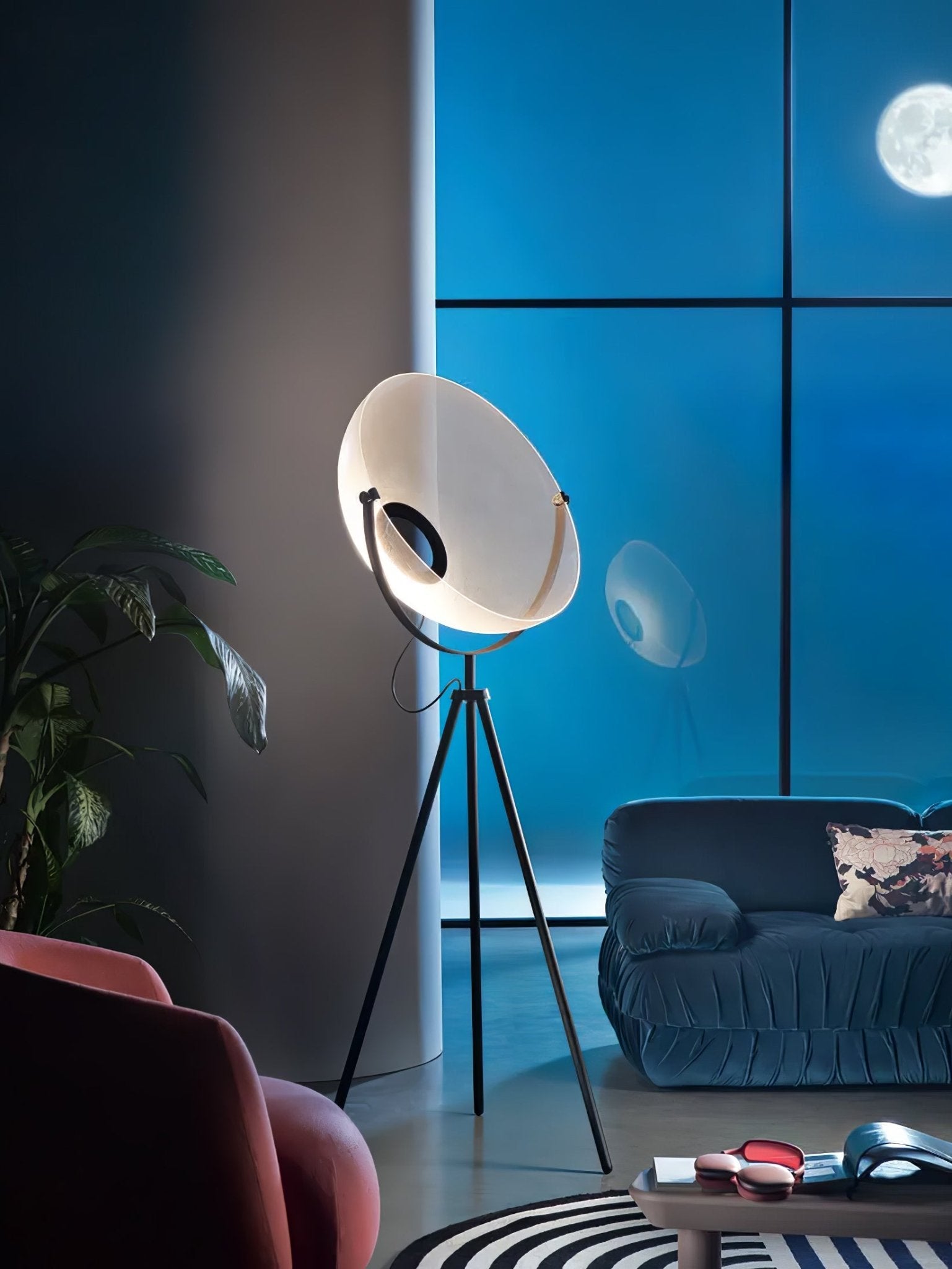 Zasolyra Tripod Floor Lamp-Neutral Decor