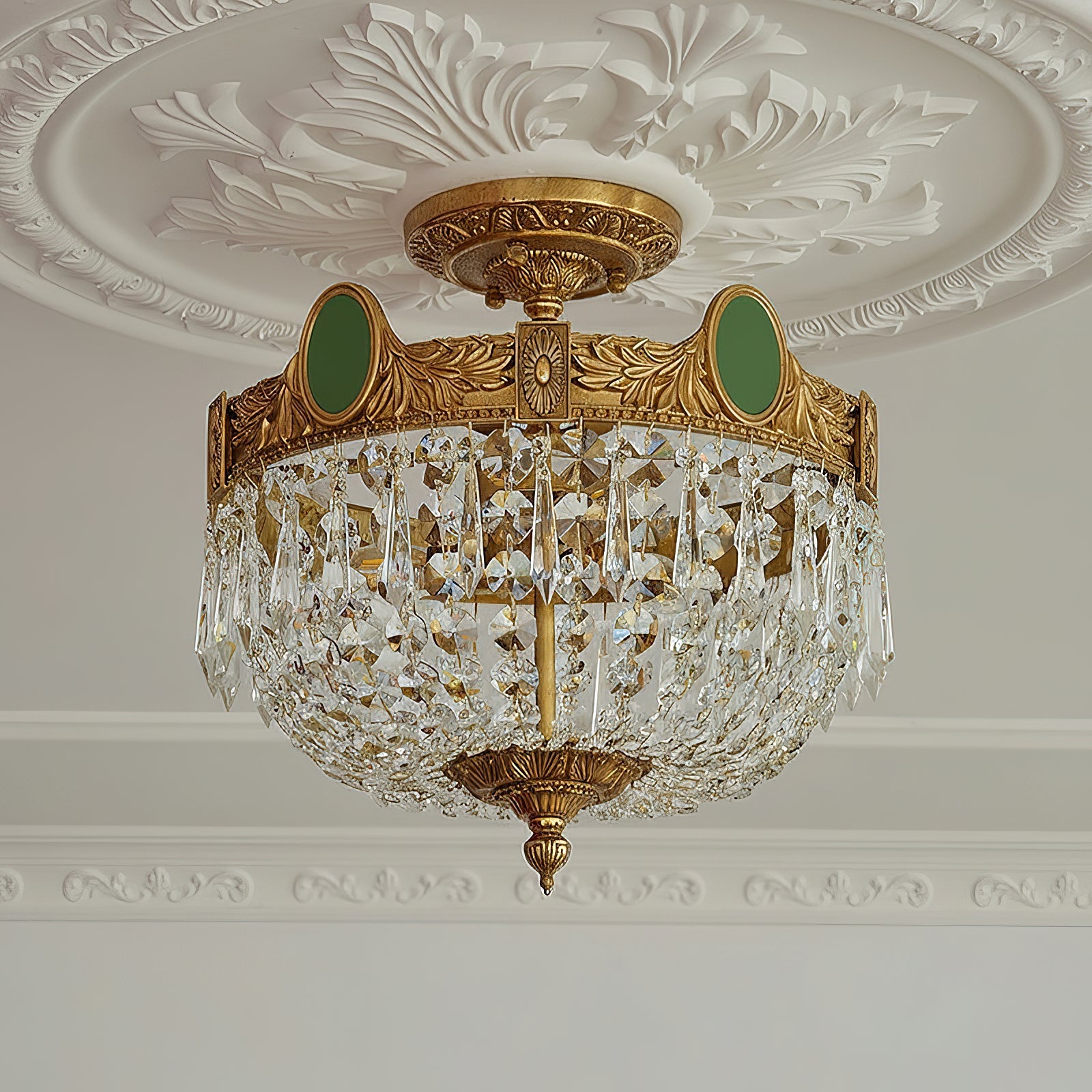 Lifestyle photo of the Stinnett Ceiling Lamp in a home interior.