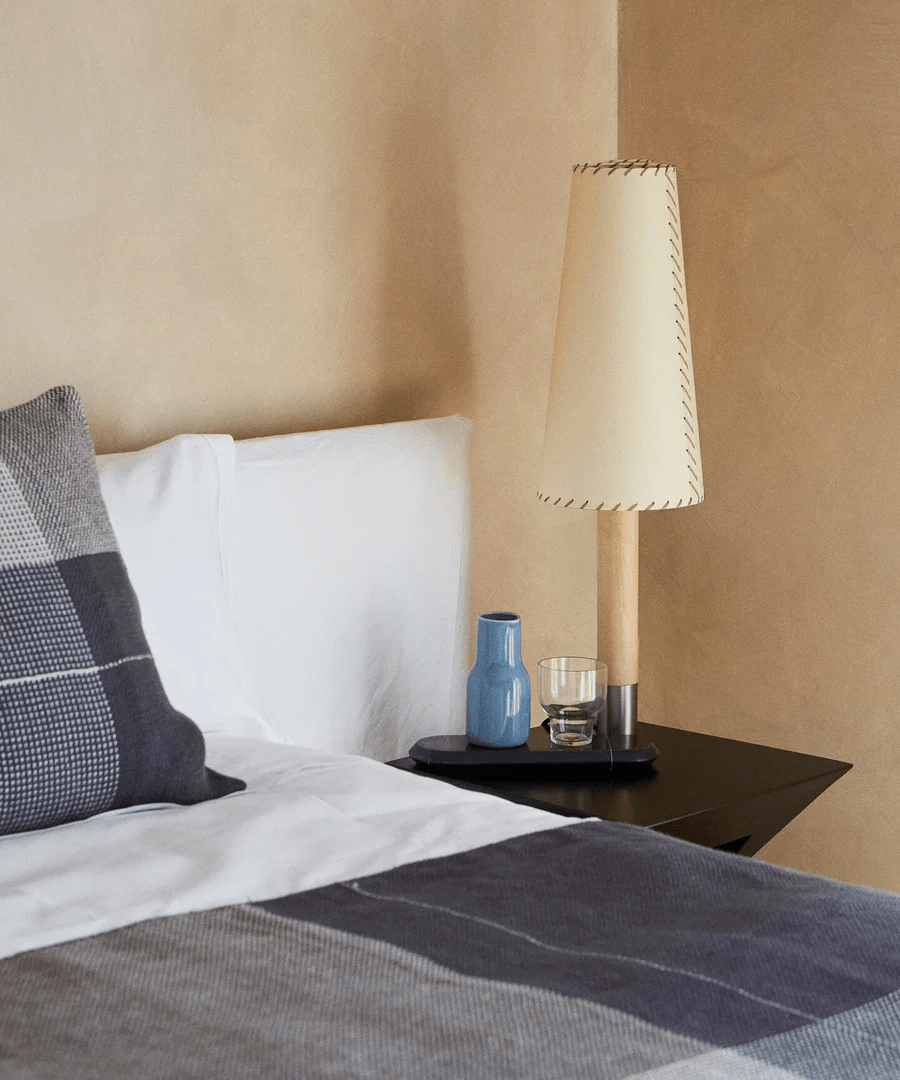 Stitched Table Lamp-Neutral Decor