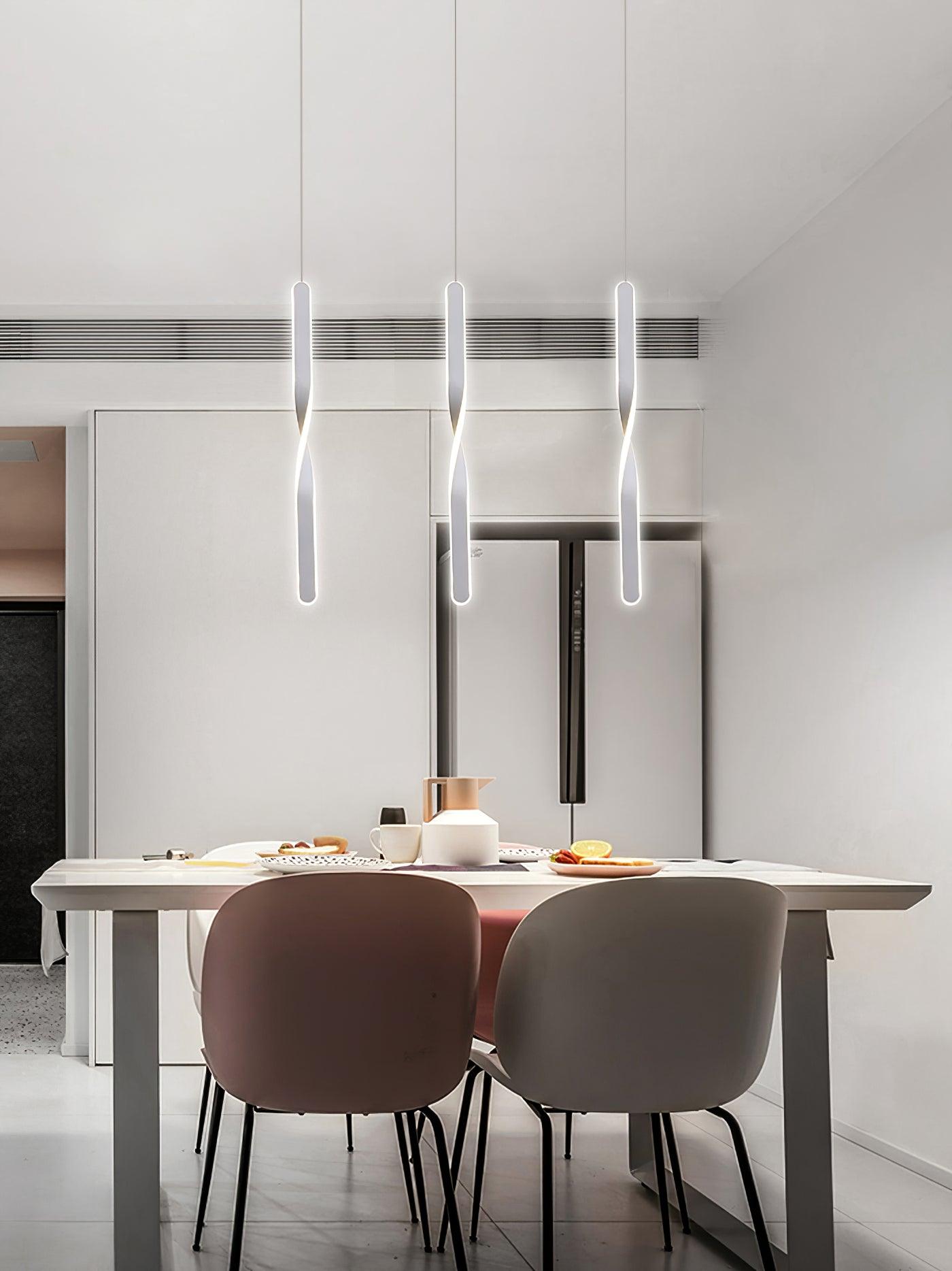 Rusk Acrylic Cozy Pendant Light-Neutral Decor