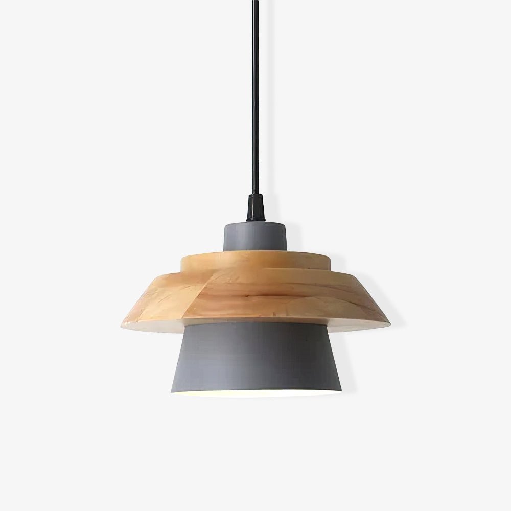 Nadro Modern Wood Pendant Lamp-Neutral Decor
