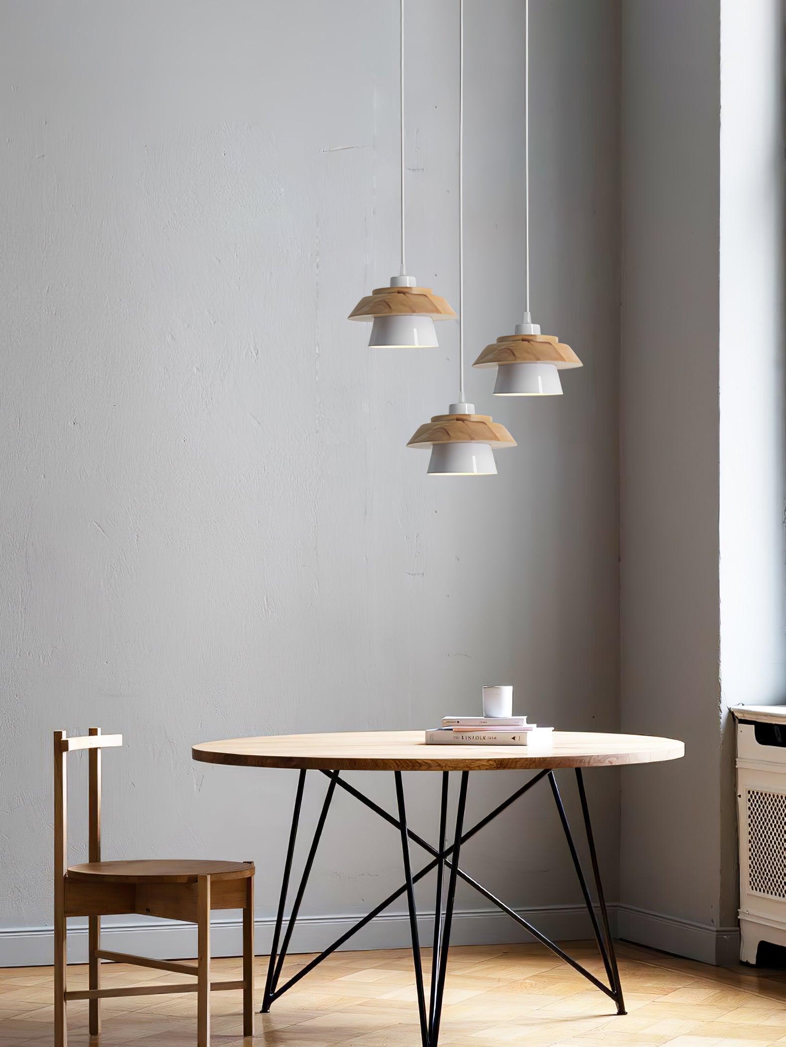 Nadro Modern Wood Pendant Lamp-Neutral Decor