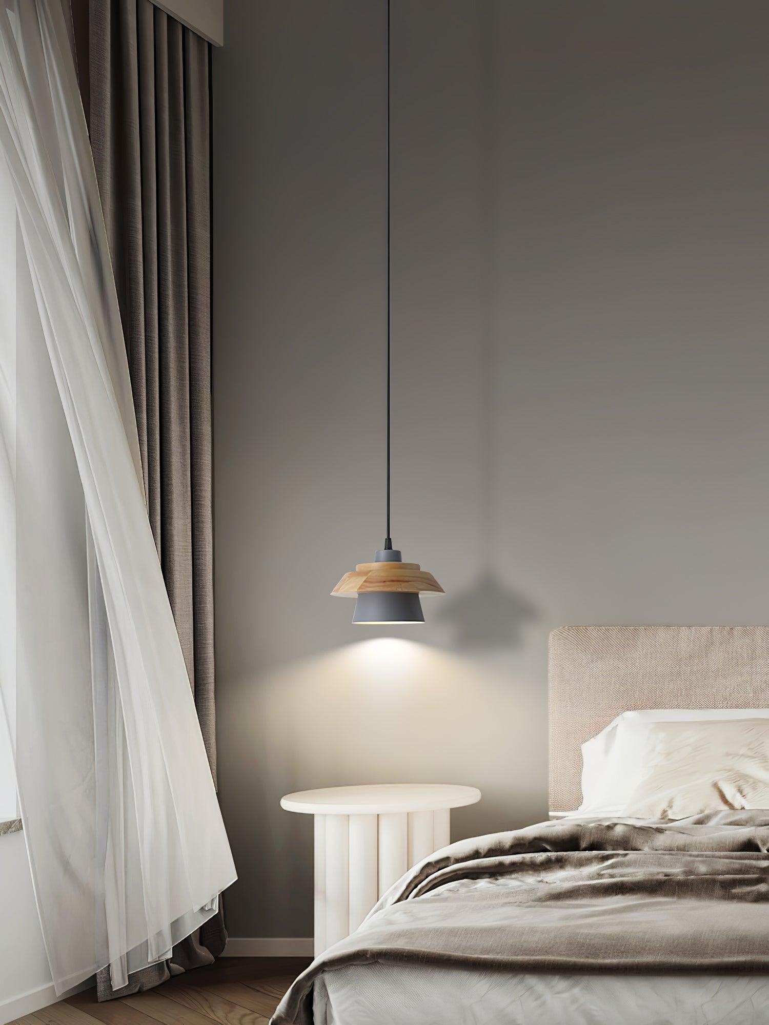 Nadro Modern Wood Pendant Lamp-Neutral Decor
