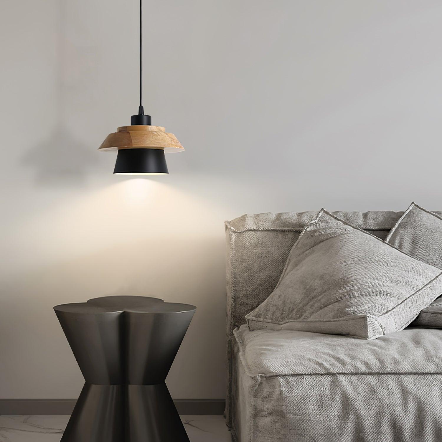 Nadro Modern Wood Pendant Lamp-Neutral Decor