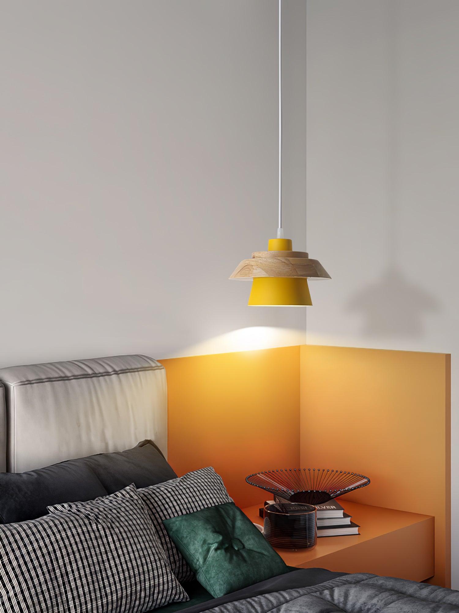 Nadro Modern Wood Pendant Lamp-Neutral Decor