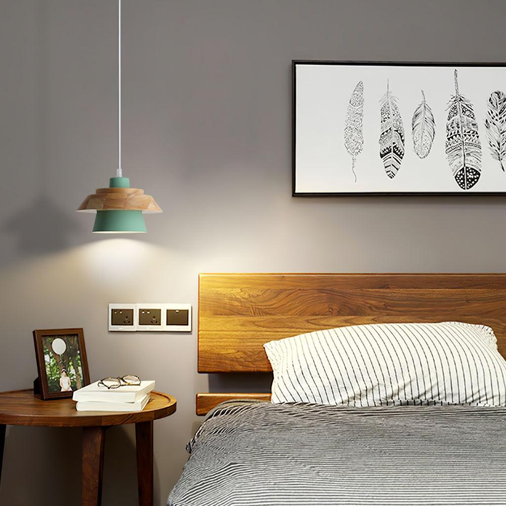 Nadro Modern Wood Pendant Lamp-Neutral Decor