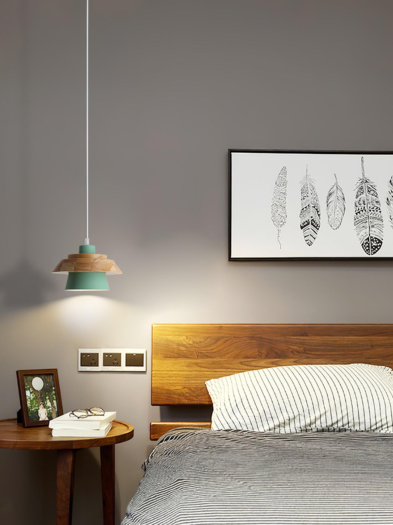Nadro Modern Wood Pendant Lamp-Neutral Decor