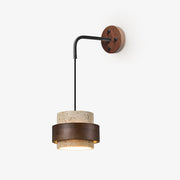 Alva Travertine Wall Light-Neutral Decor
