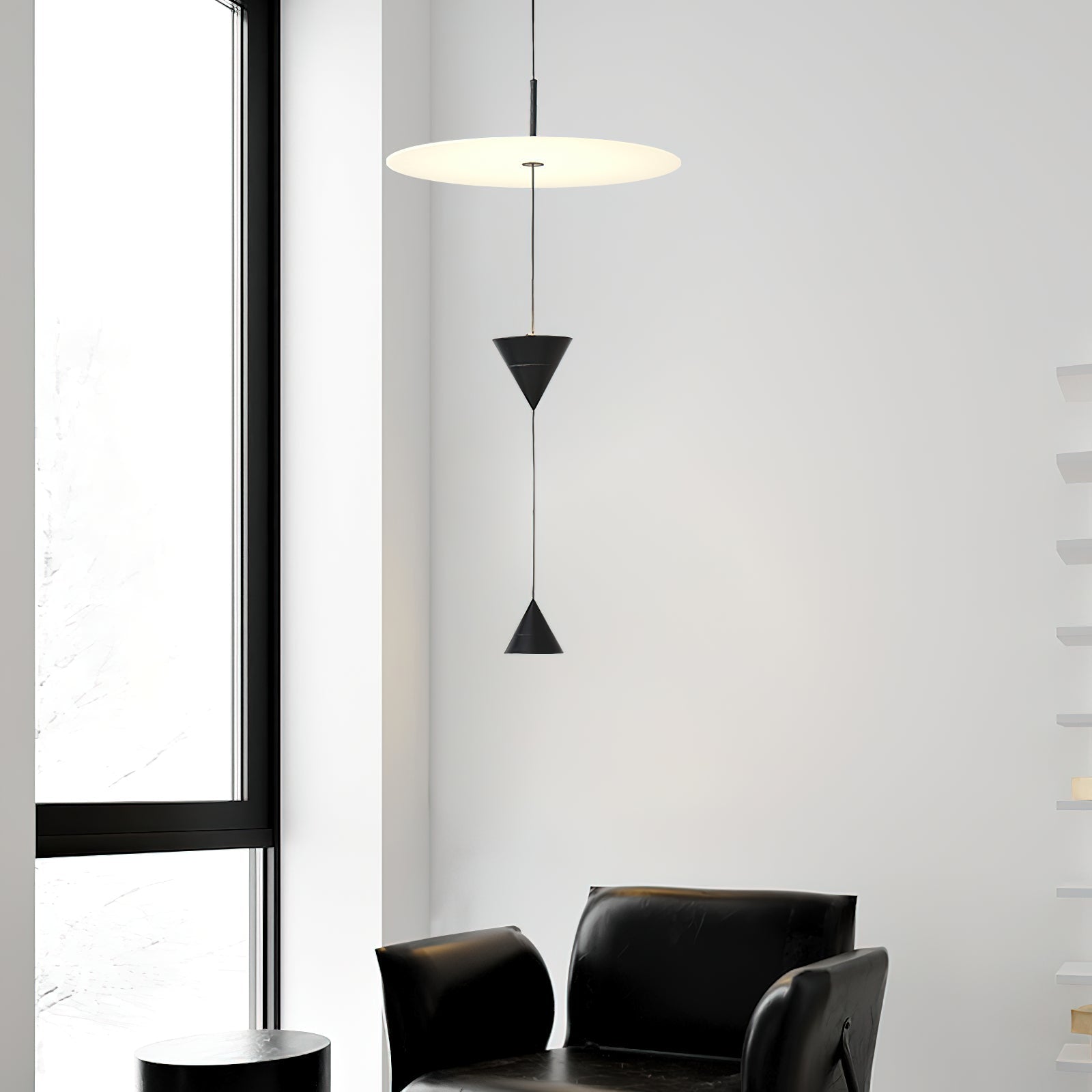 Hosian Minimalist Acrylic Pendant Lamp-Neutral Decor