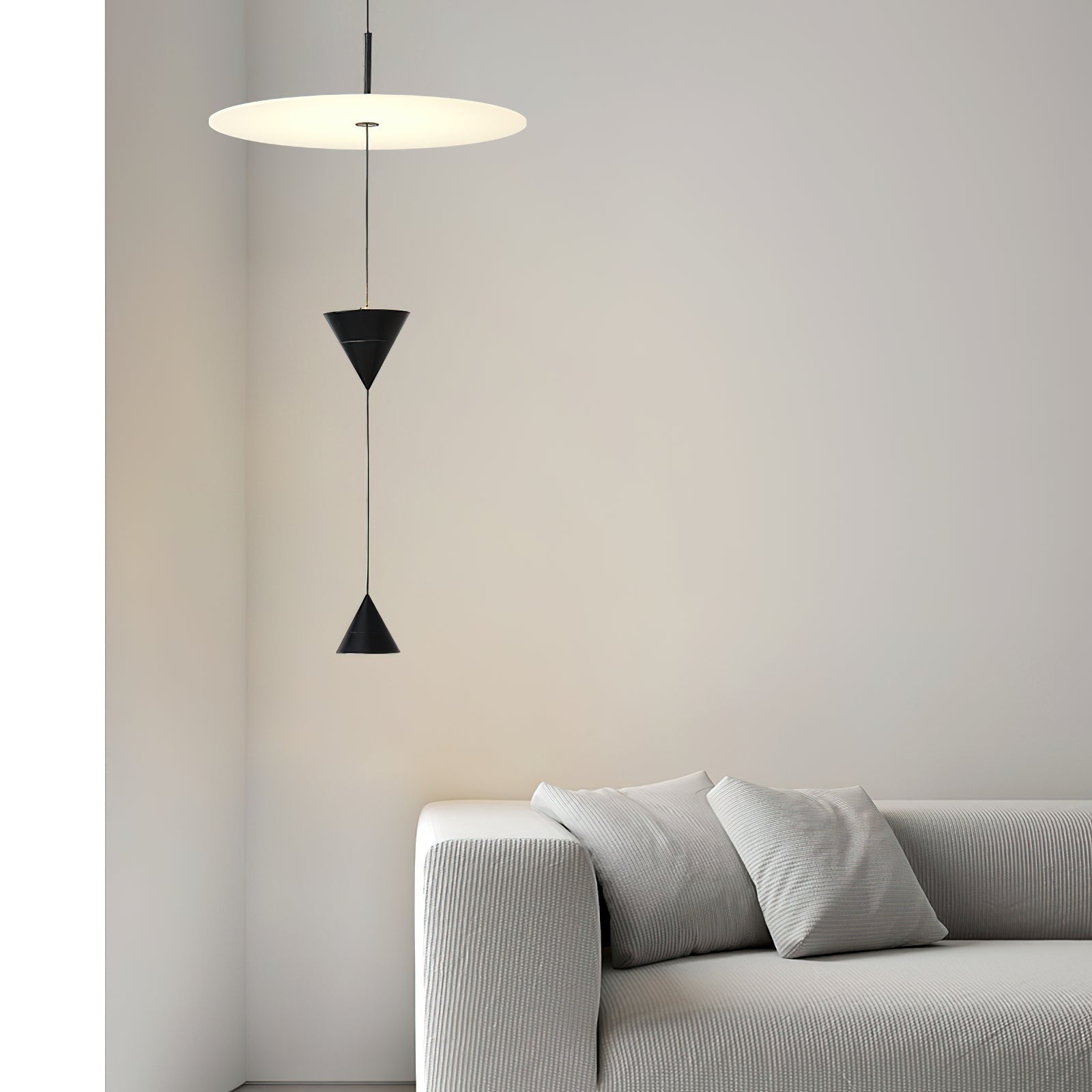 Hosian Minimalist Acrylic Pendant Lamp-Neutral Decor