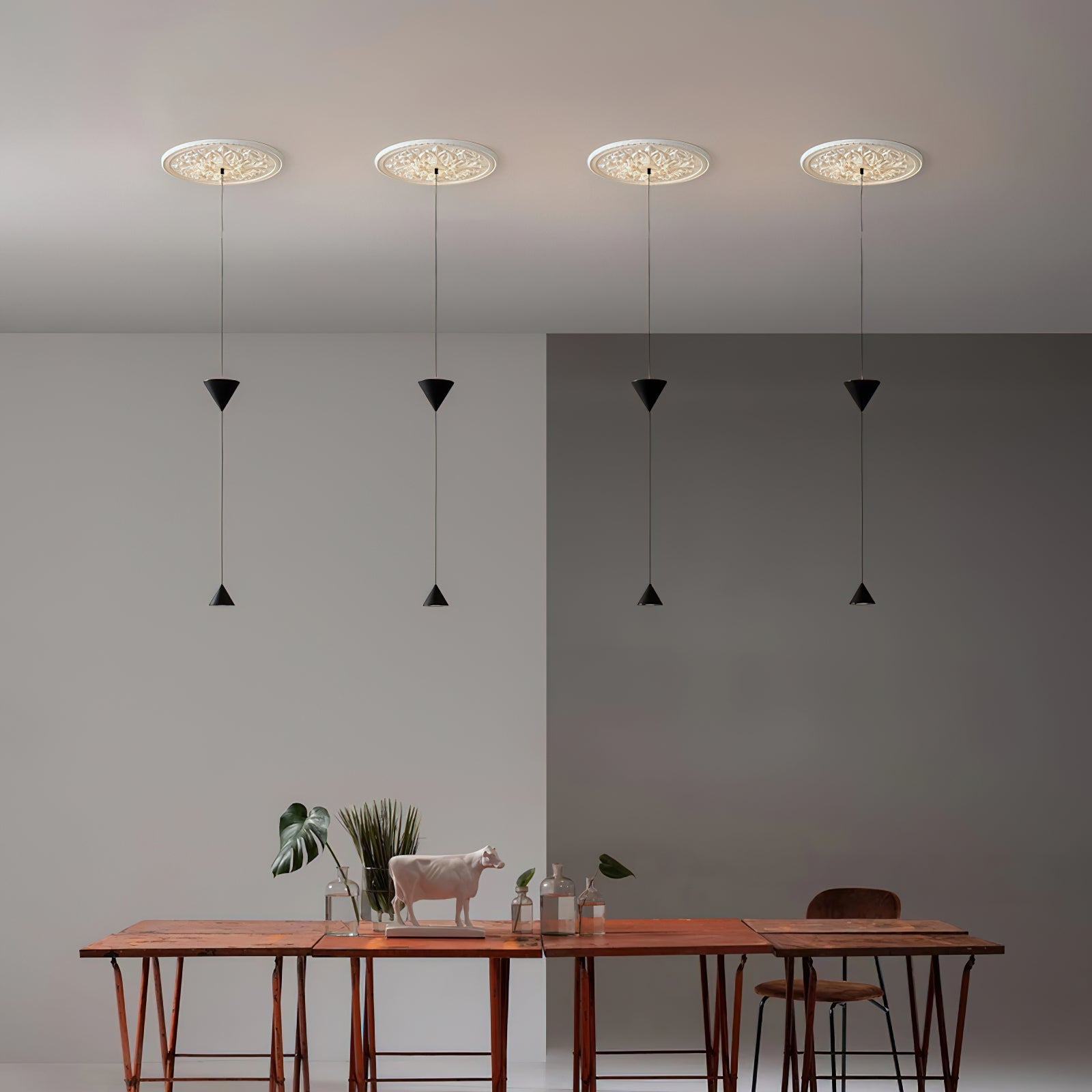 Hosian Minimalist Acrylic Pendant Lamp-Neutral Decor