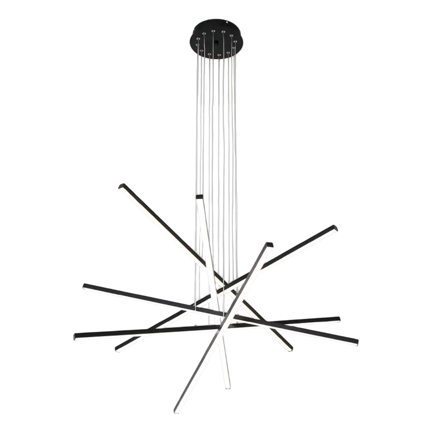 Strata Linear Chandelier-Neutral Decor