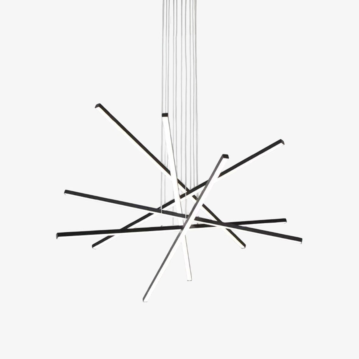 Strata Linear Chandelier-Neutral Decor