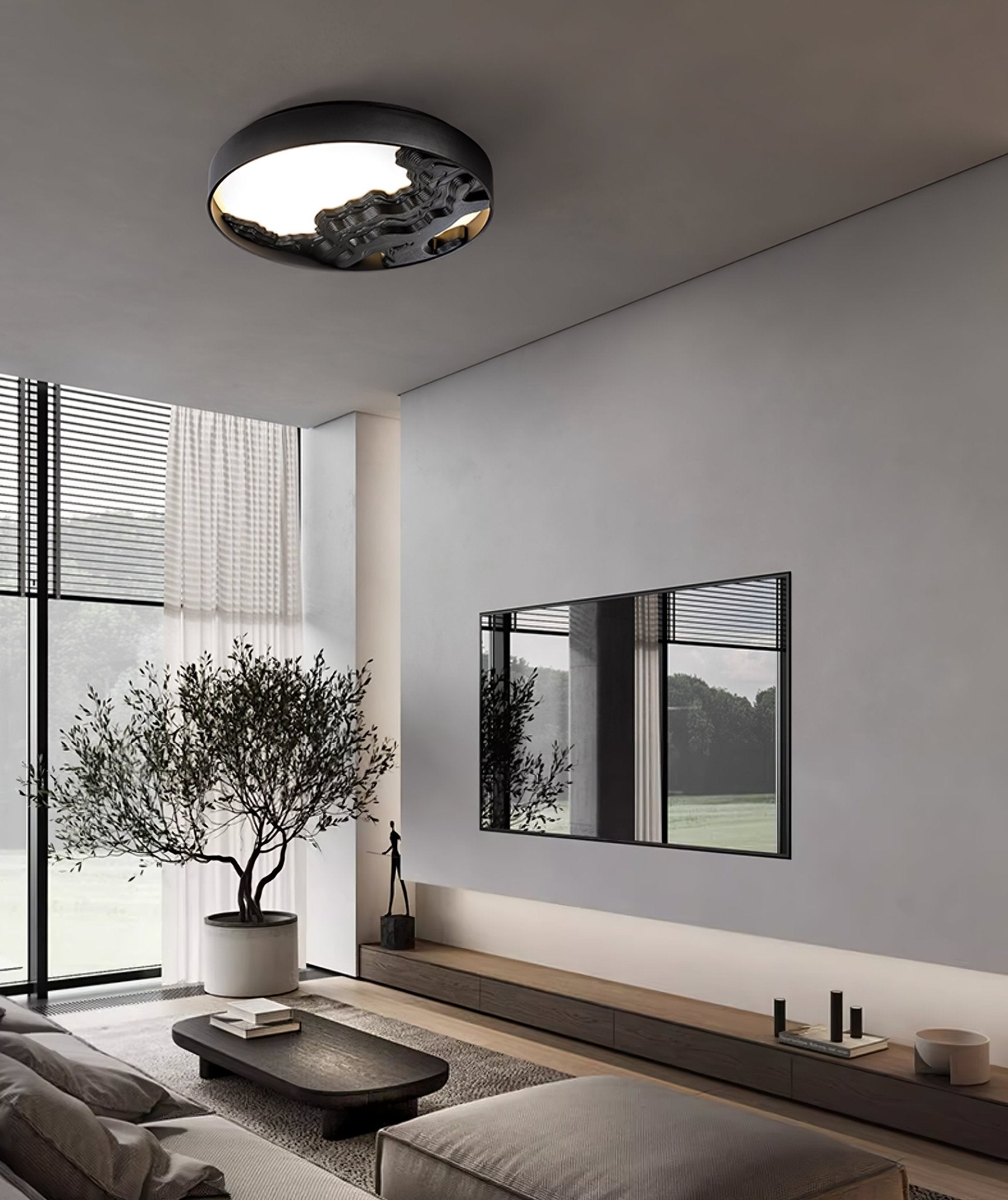 Lustra Ceiling Light Wood Oriental Natural-Neutral Decor