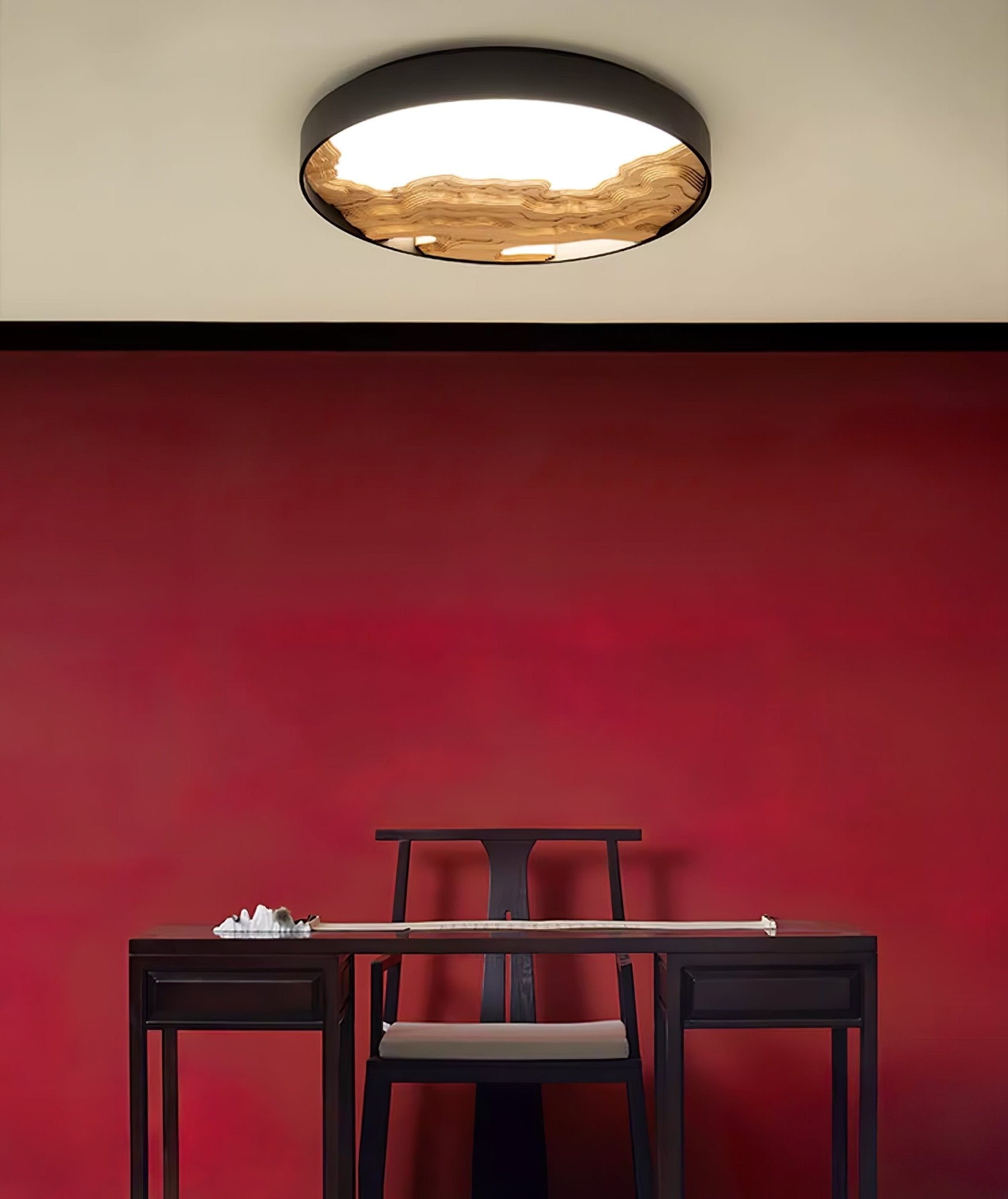 Lustra Ceiling Light Wood Oriental Natural-Neutral Decor