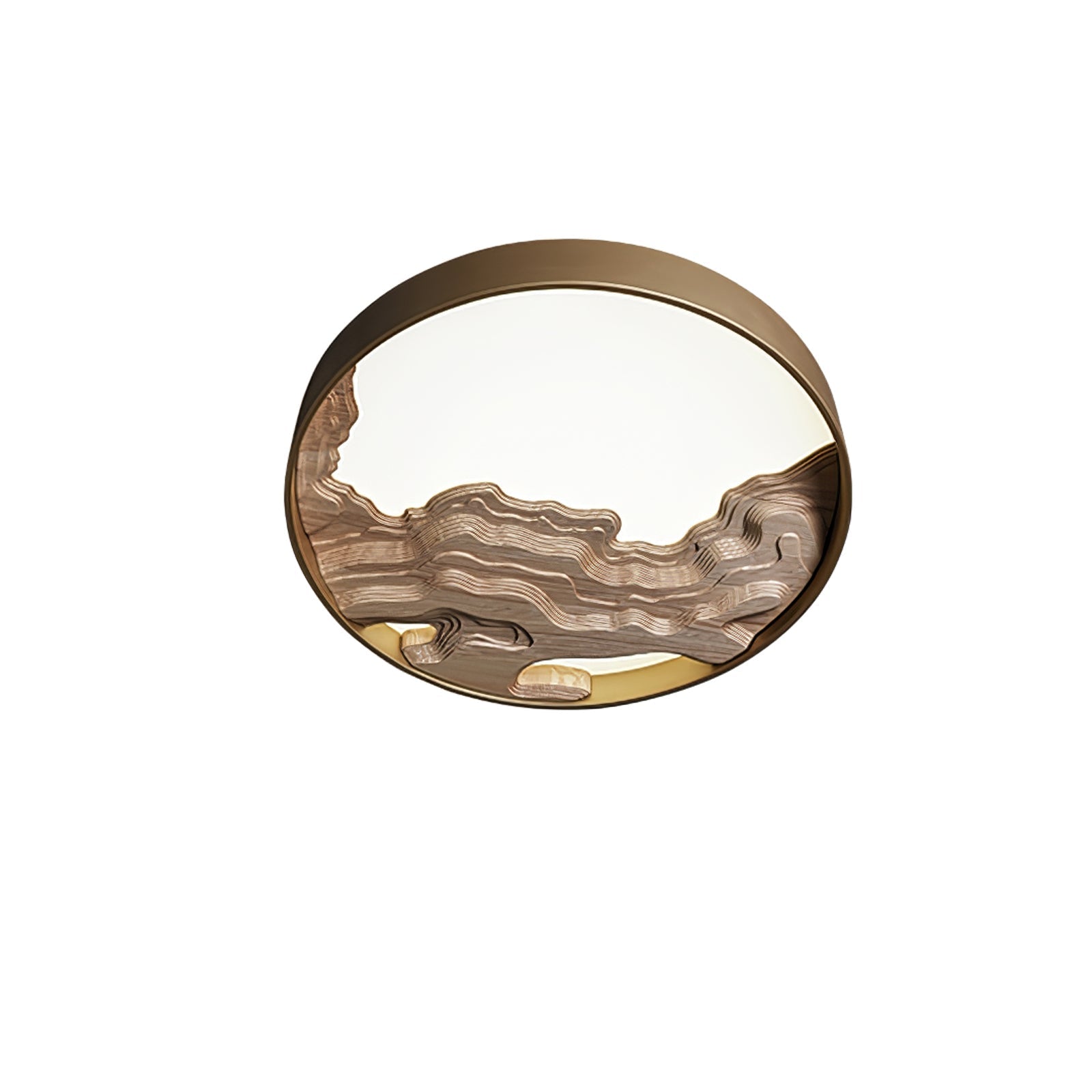 Lustra Ceiling Light Wood Oriental Natural-Neutral Decor