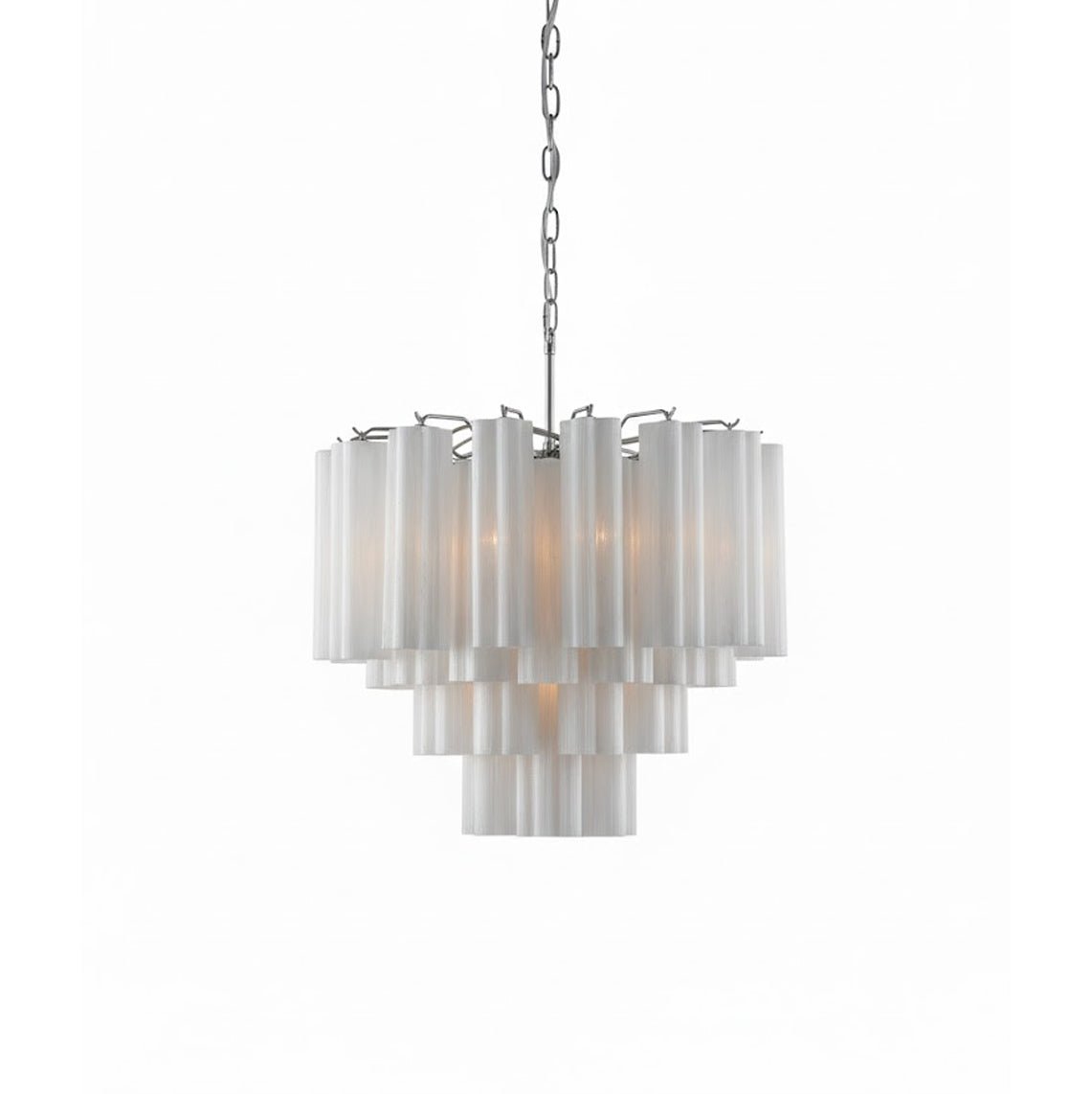 Stratum Ripple Chandelier-Neutral Decor