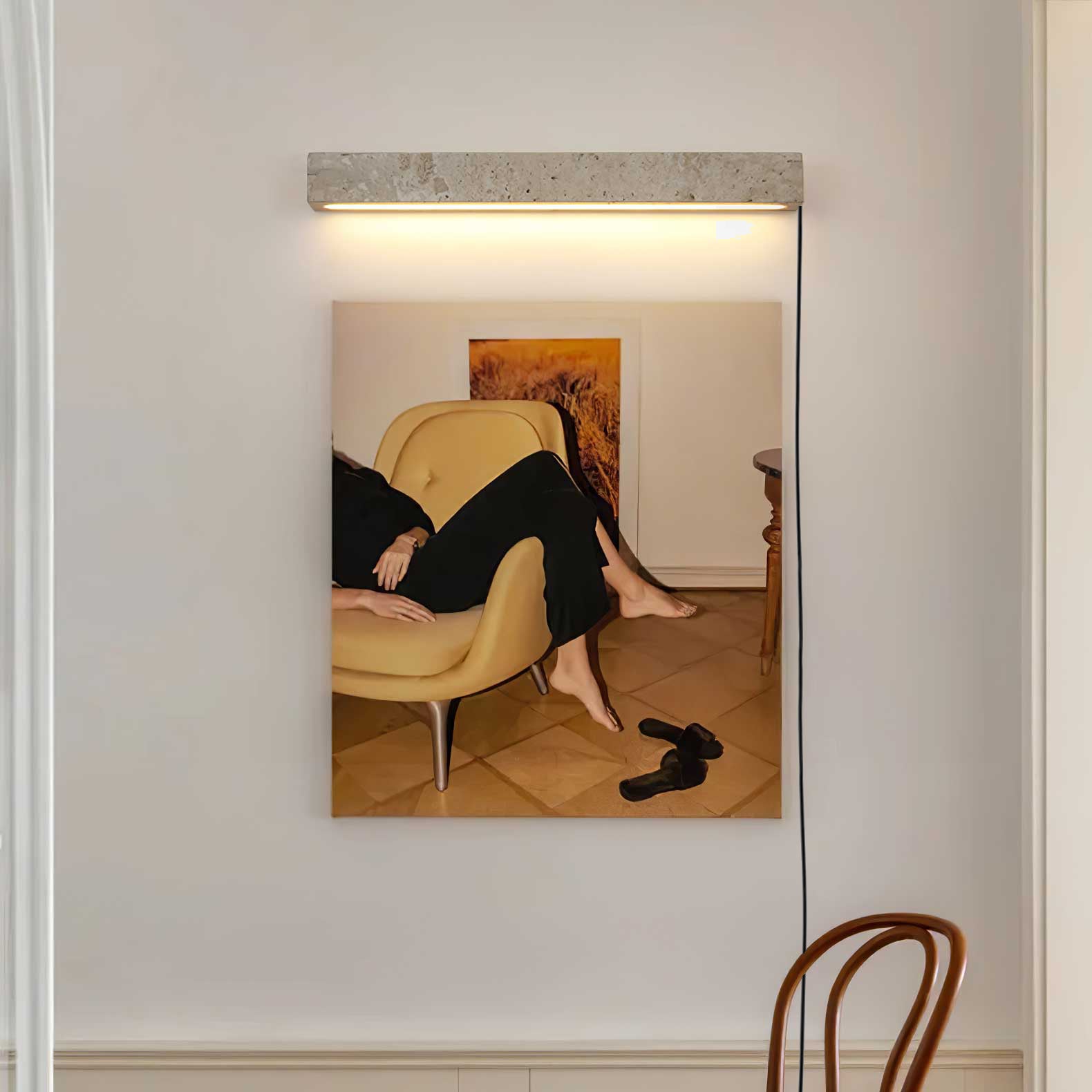 Sext Plug-in Wall Light-Neutral Decor
