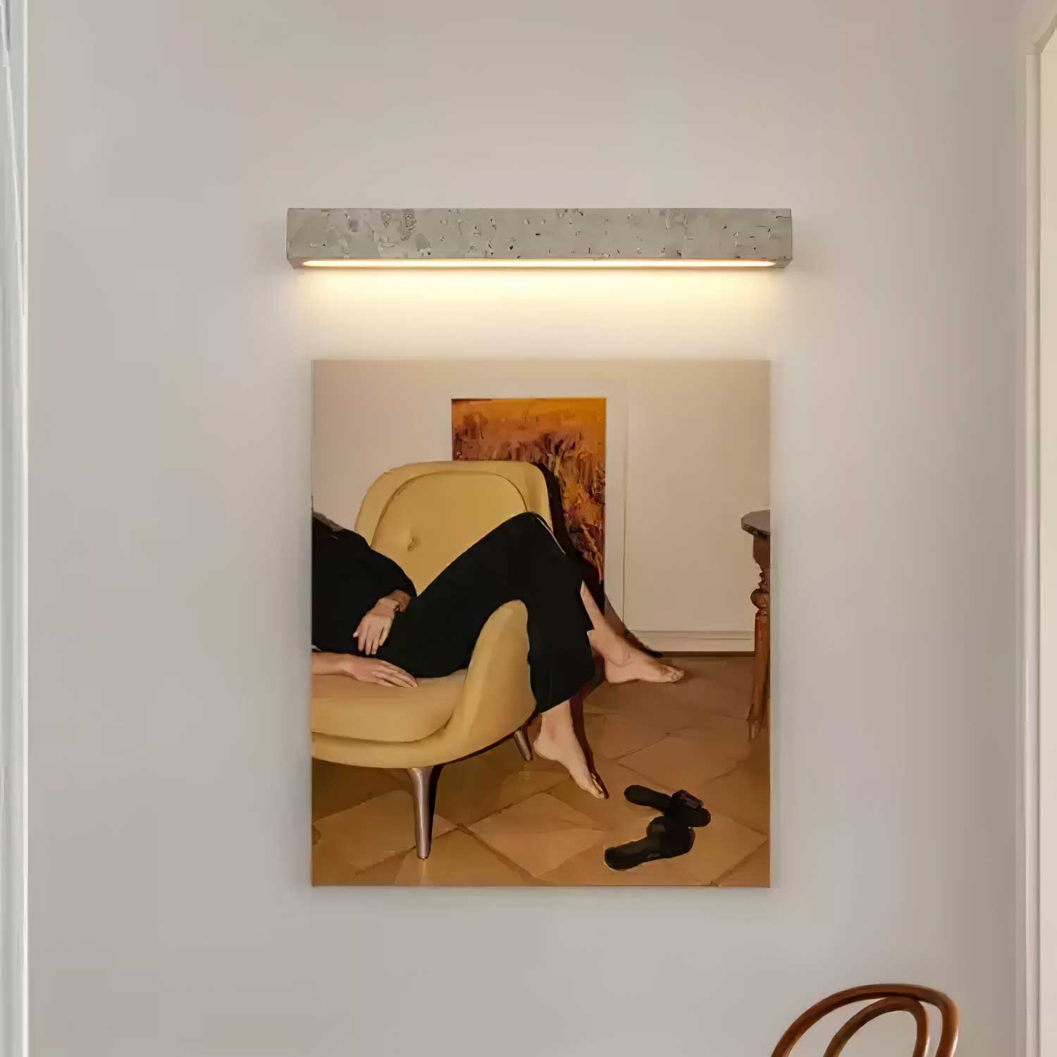 Ardora Travertine Pendant Light-Neutral Decor