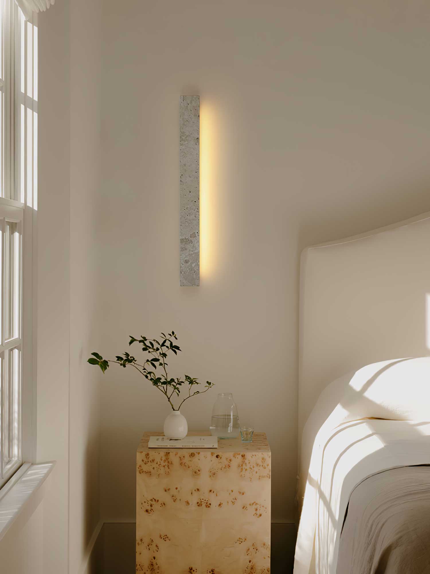 Ardora Travertine Pendant Light-Neutral Decor