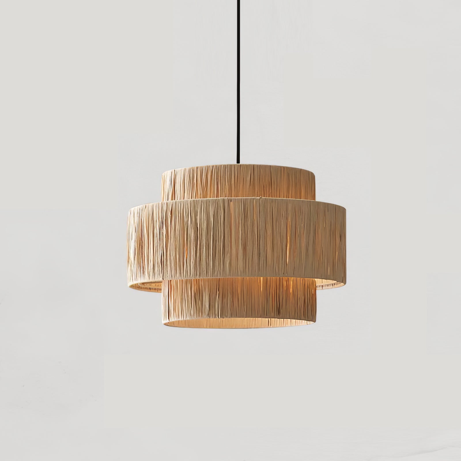 Thyra Straw Traditional Retro Pendant Light-Neutral Decor