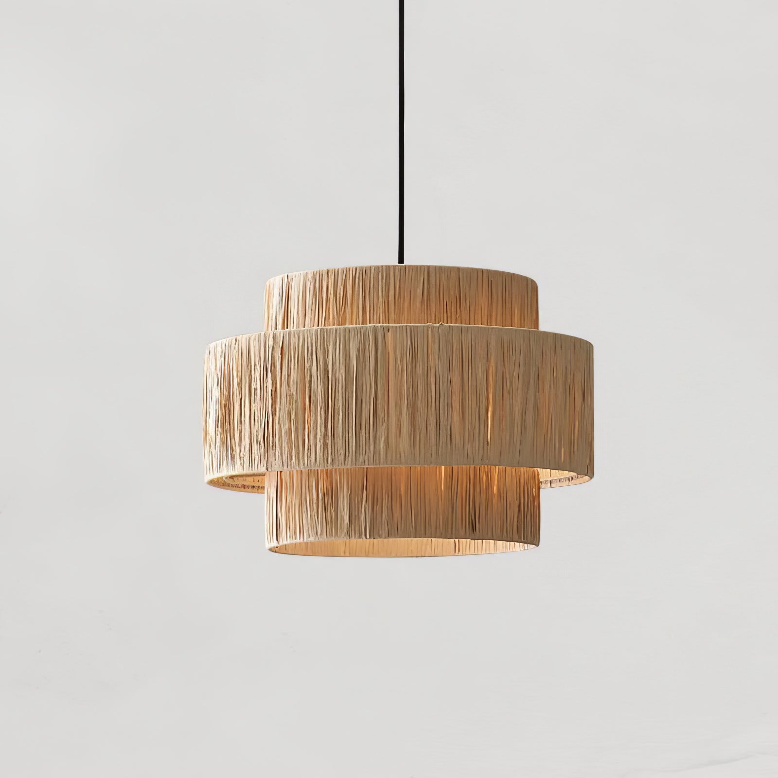Thyra Straw Traditional Retro Pendant Light-Neutral Decor