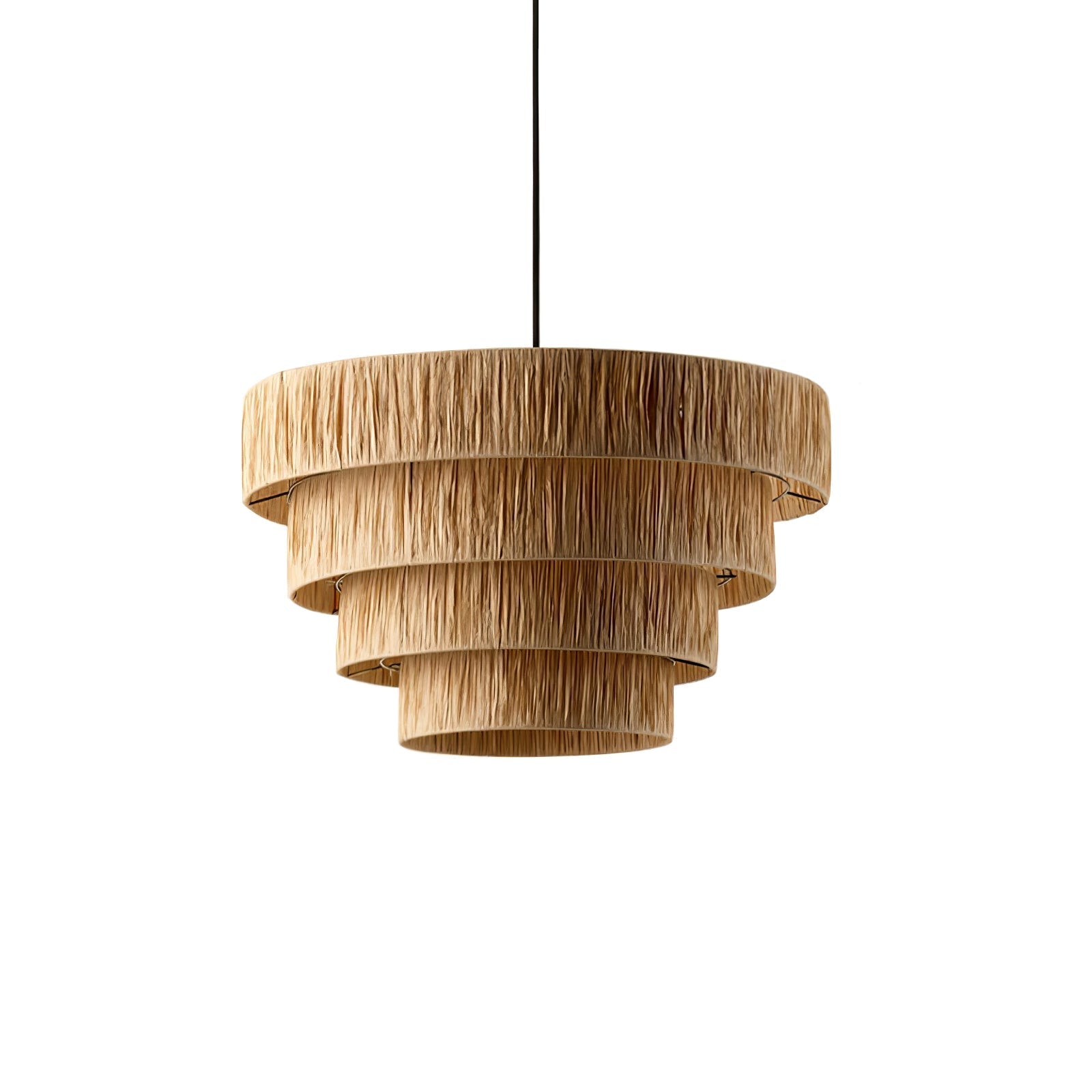 Thyra Straw Traditional Retro Pendant Light-Neutral Decor