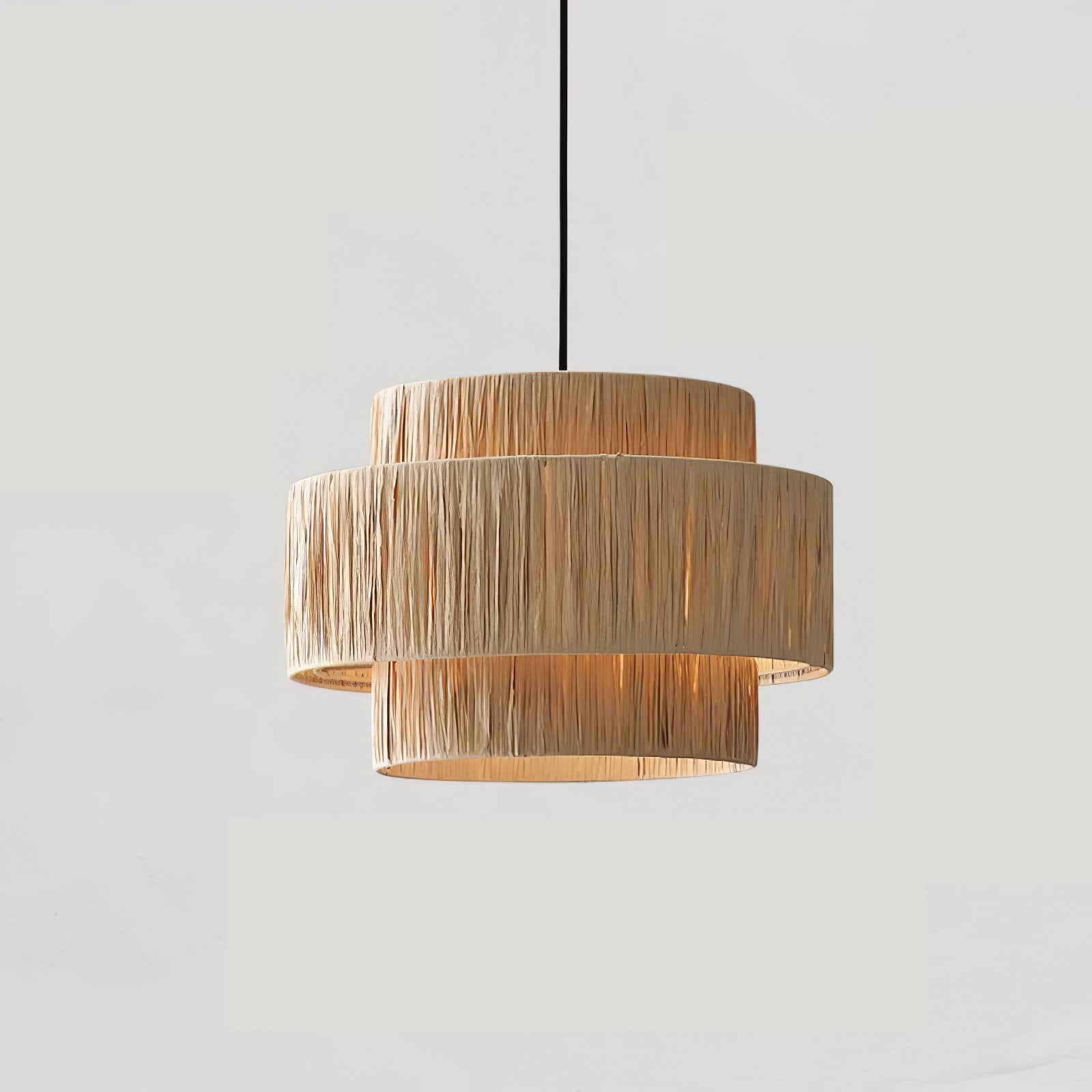 Thyra Straw Traditional Retro Pendant Light-Neutral Decor