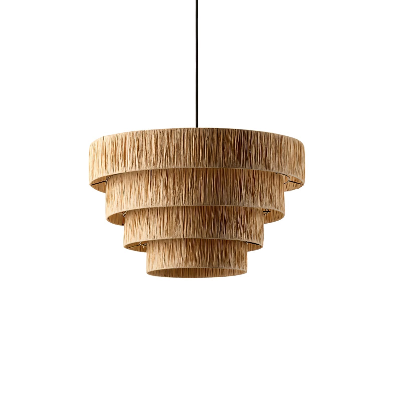 Thyra Straw Traditional Retro Pendant Light-Neutral Decor