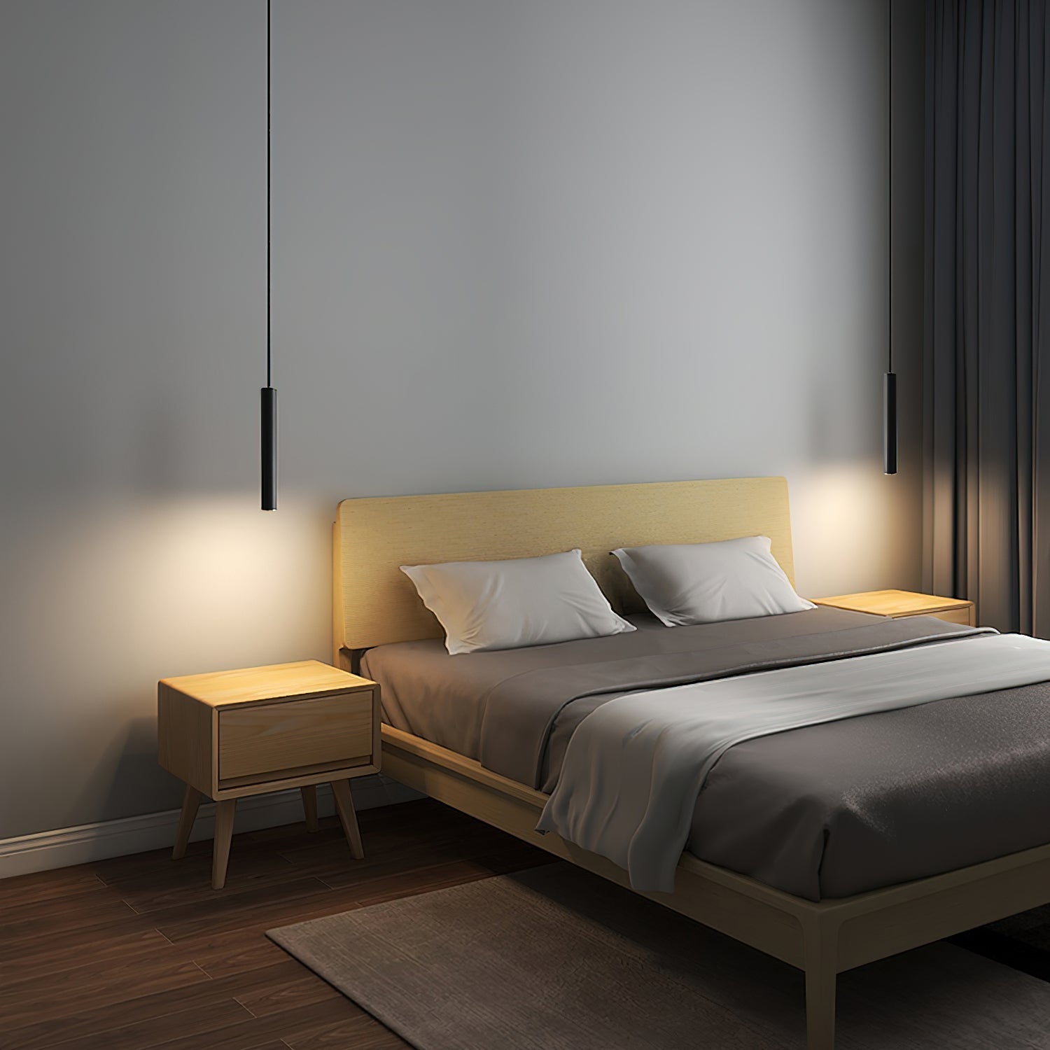 Micah Minimalist Pendant Light-Neutral Decor