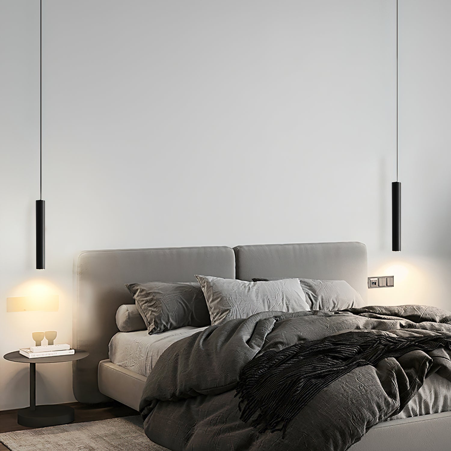 Micah Minimalist Pendant Light-Neutral Decor