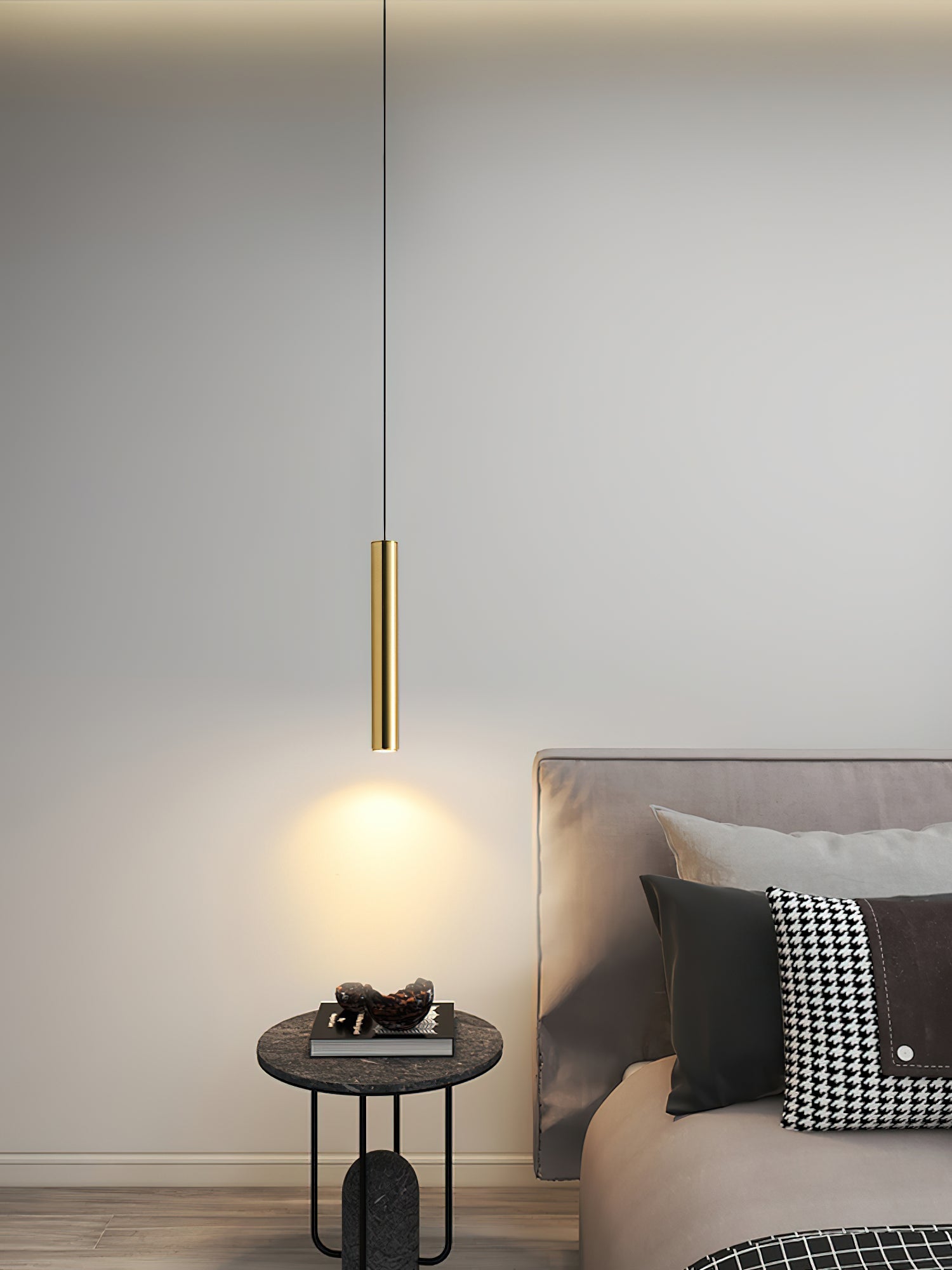 Micah Minimalist Pendant Light-Neutral Decor