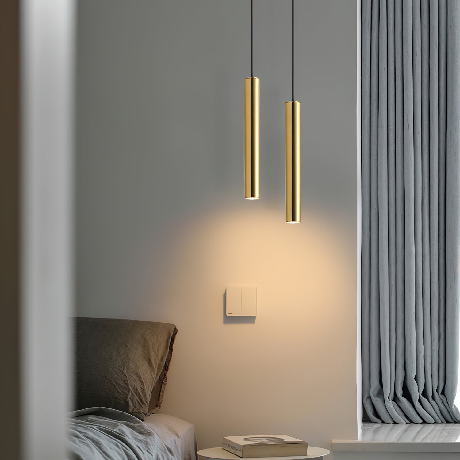 Micah Minimalist Pendant Light-Neutral Decor