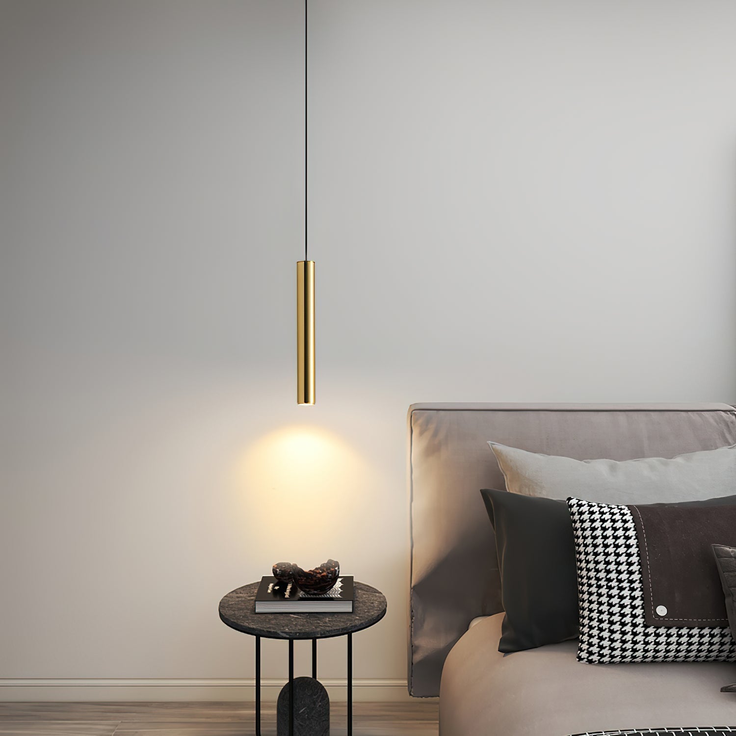 Micah Minimalist Pendant Light-Neutral Decor