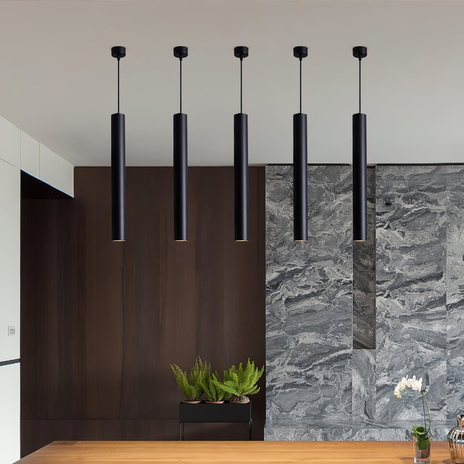 Micah Minimalist Pendant Light-Neutral Decor