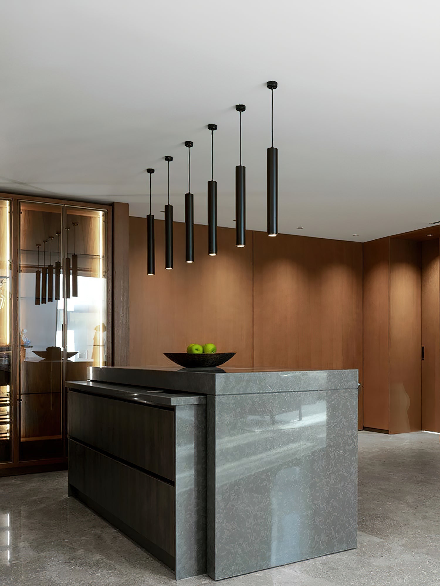 Micah Minimalist Pendant Light-Neutral Decor