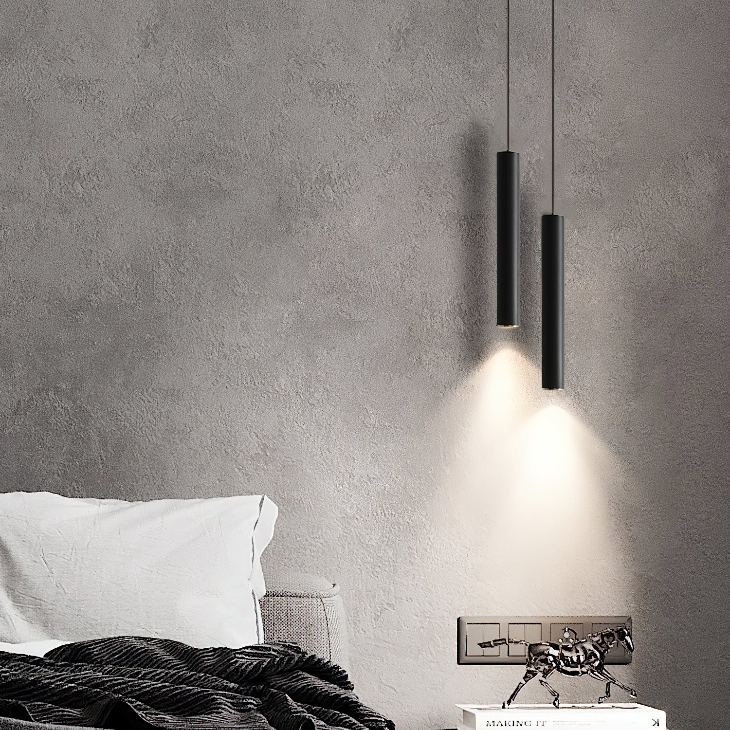 Micah Minimalist Pendant Light-Neutral Decor