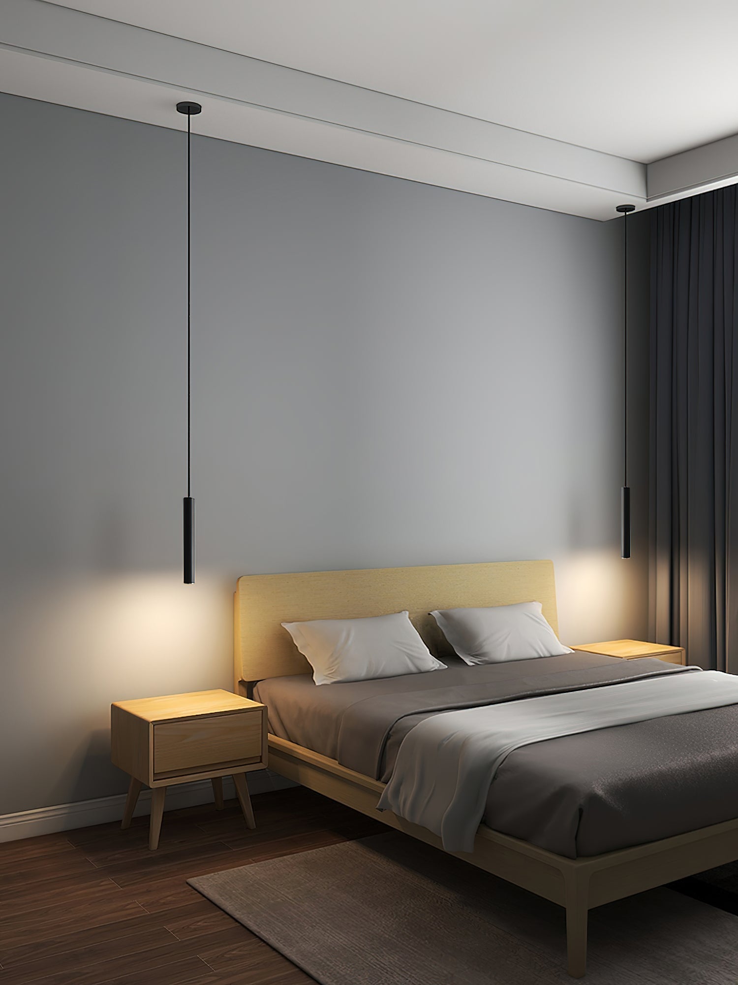 Micah Minimalist Pendant Light-Neutral Decor
