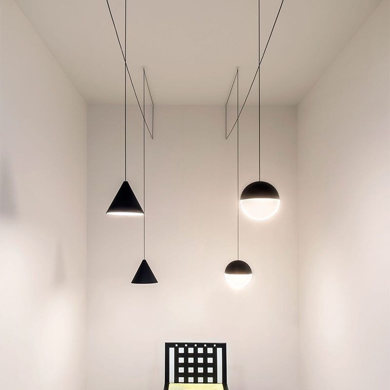 Fio Plastic Minimalist Pendant Lamp-Neutral Decor