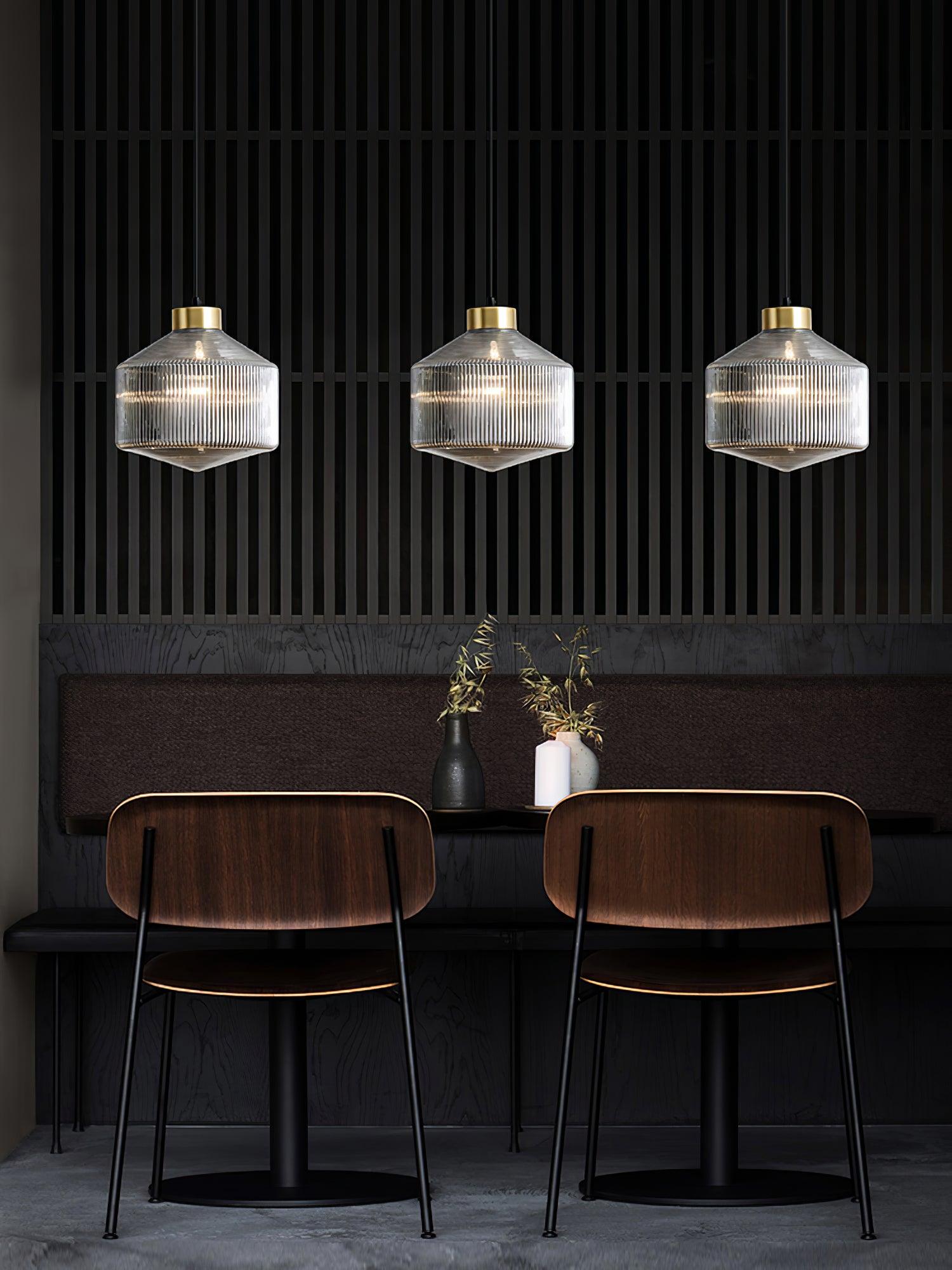 Velorarn Glass Artistic Pendant Light-Neutral Decor