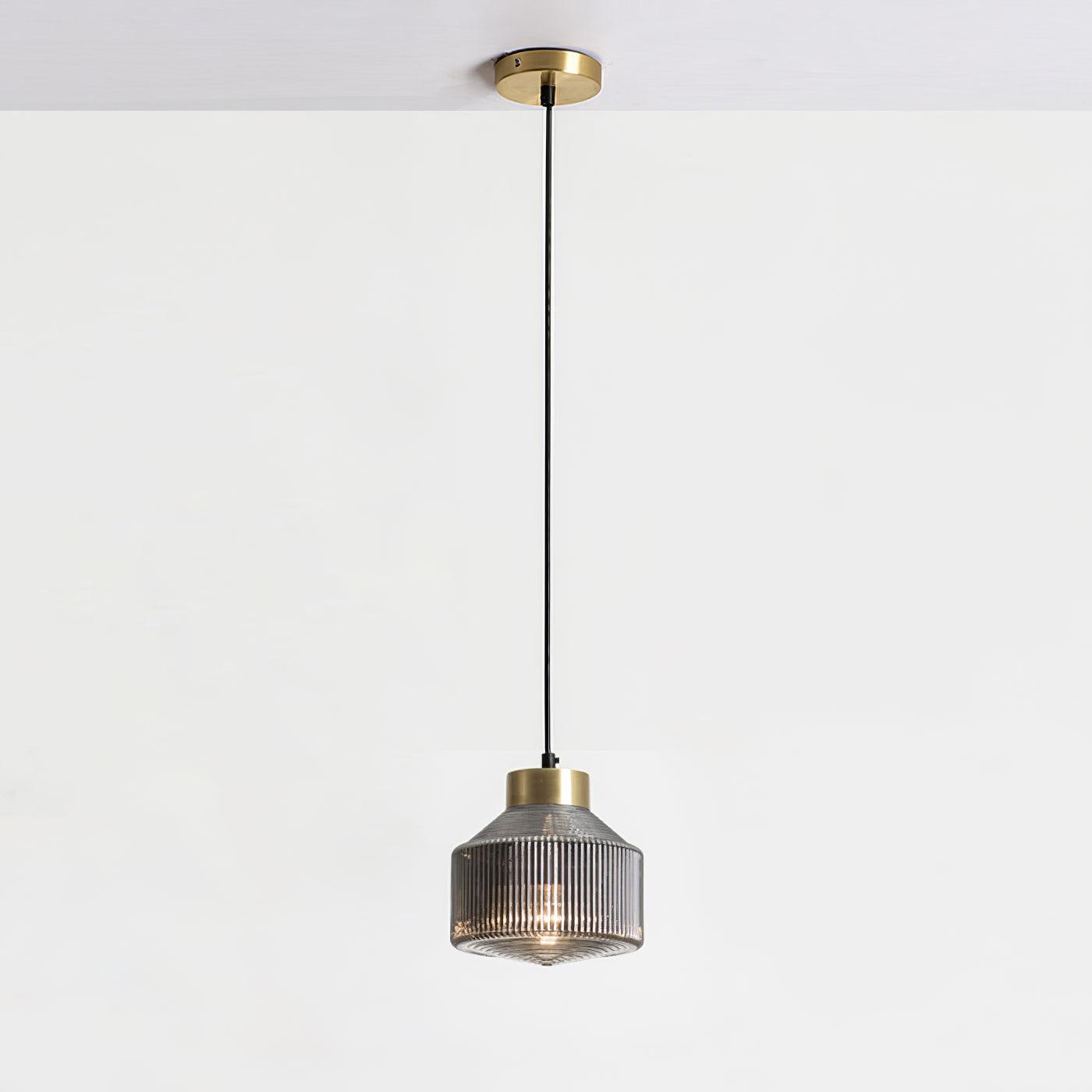 Velorarn Glass Artistic Pendant Light-Neutral Decor