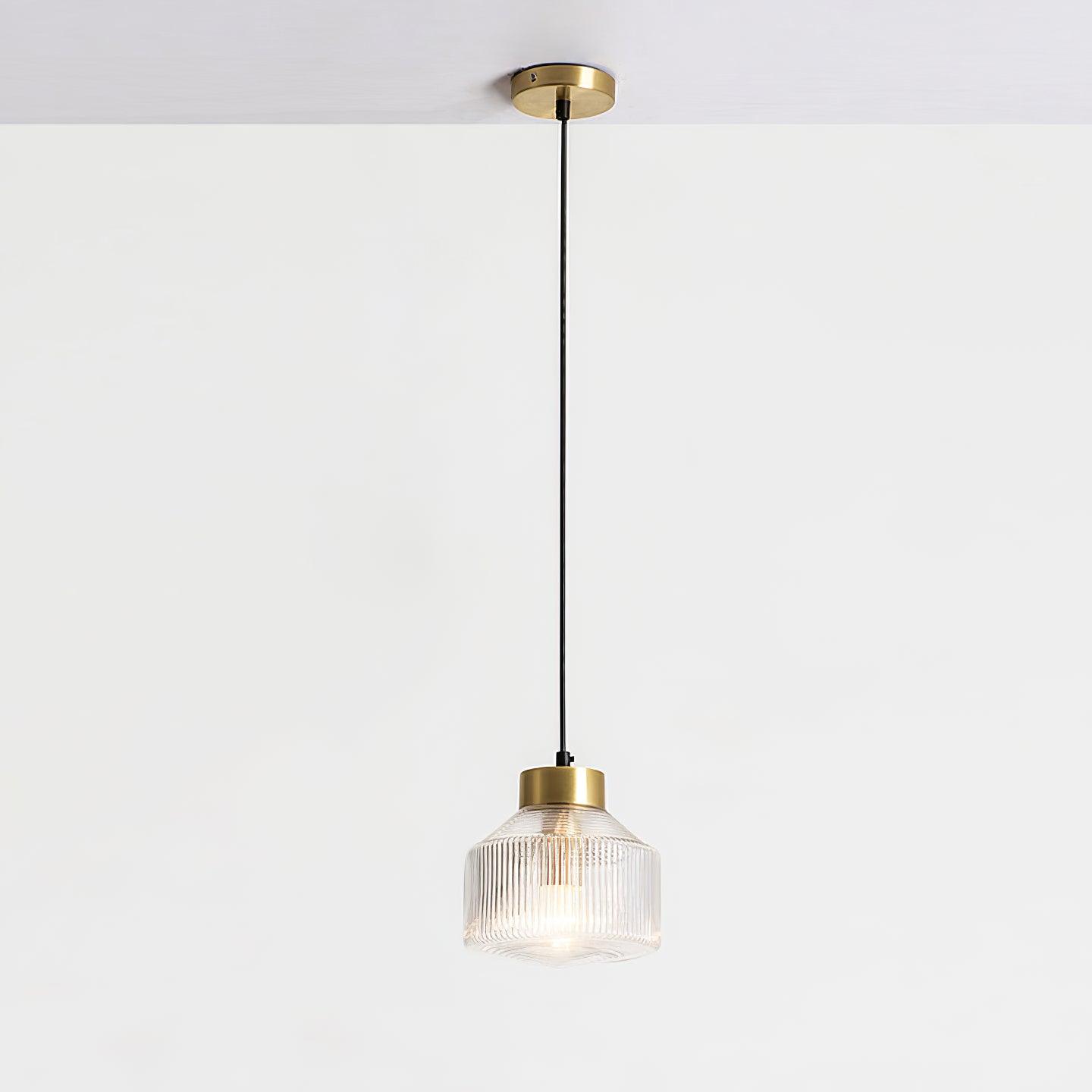 Velorarn Glass Artistic Pendant Light-Neutral Decor